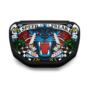 Battle Sports Speed Freak Chrome Football Back Plate