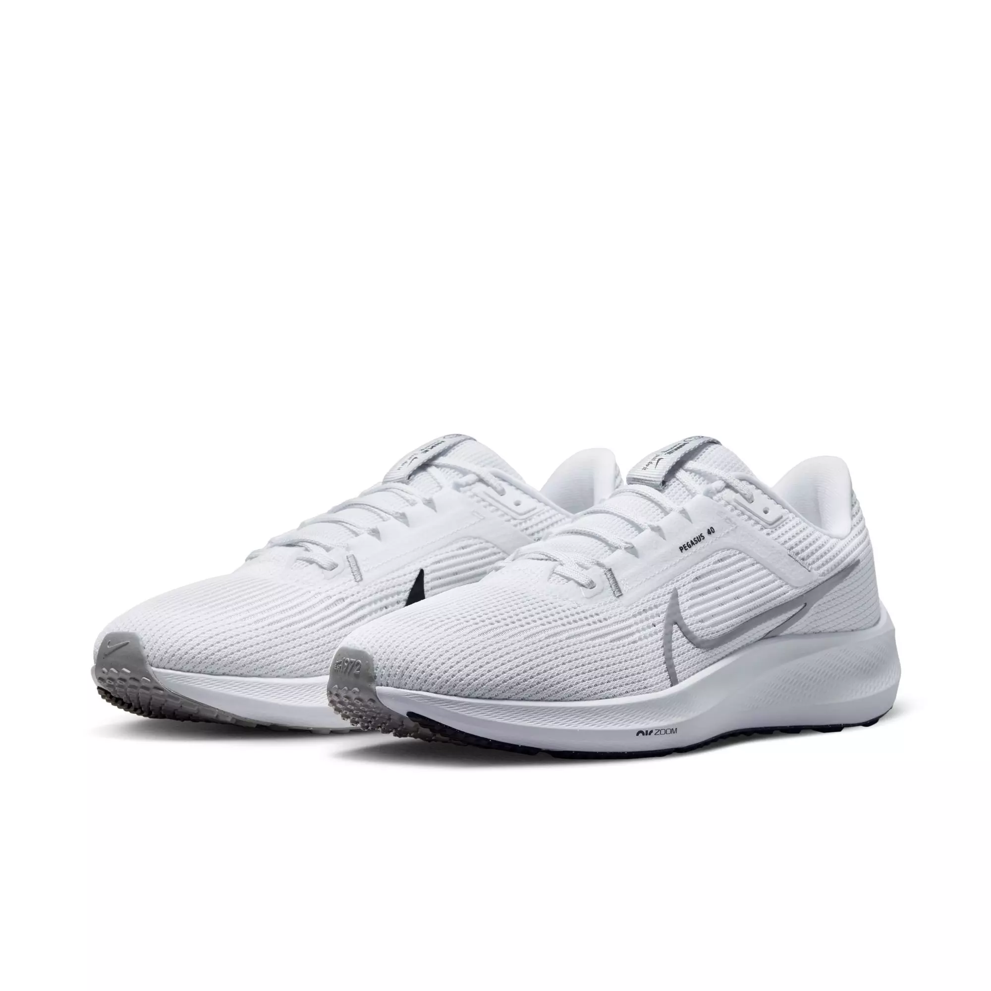 Nike Pegasus 40 "White/Wolf Grey/Black/Photon Dust" Men's Running Shoe - White/Wolf Grey/Black/Photon Dust