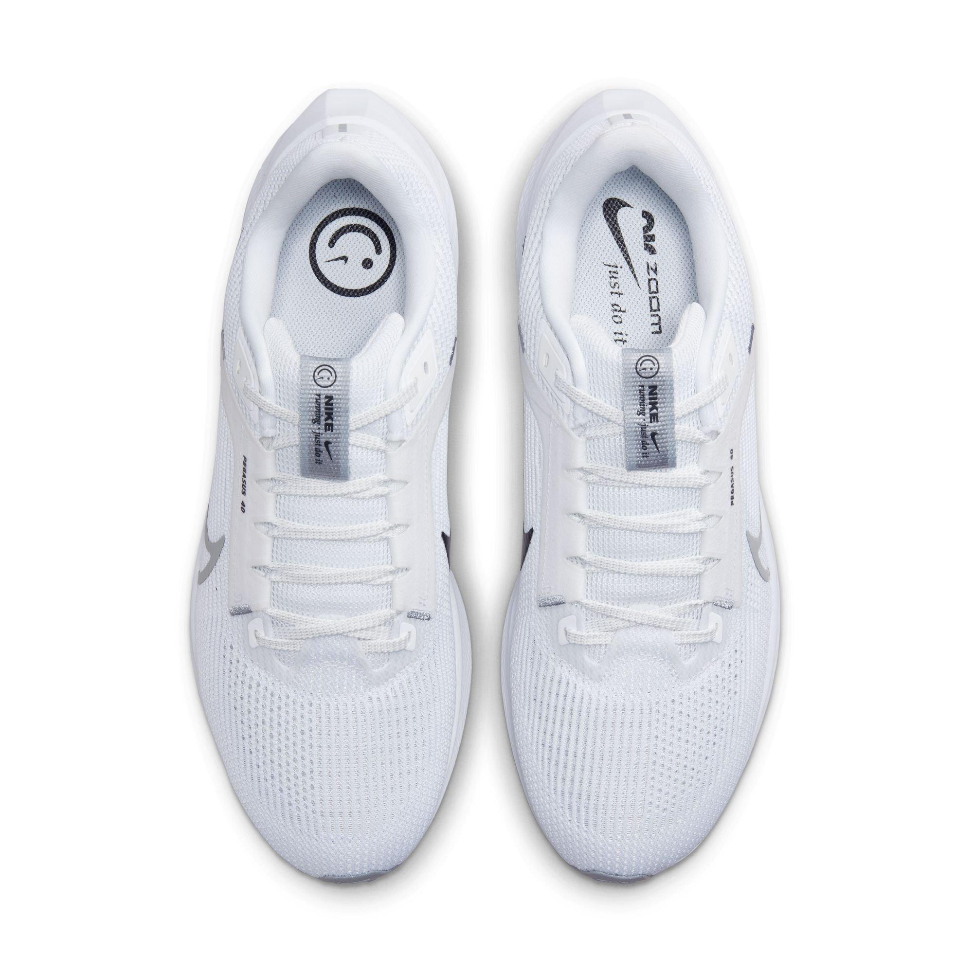 Nike Pegasus 40 "White/Wolf Grey/Black/Photon Dust" Men's Running Shoe - White/Wolf Grey/Black/Photon Dust Thumbnail View 9