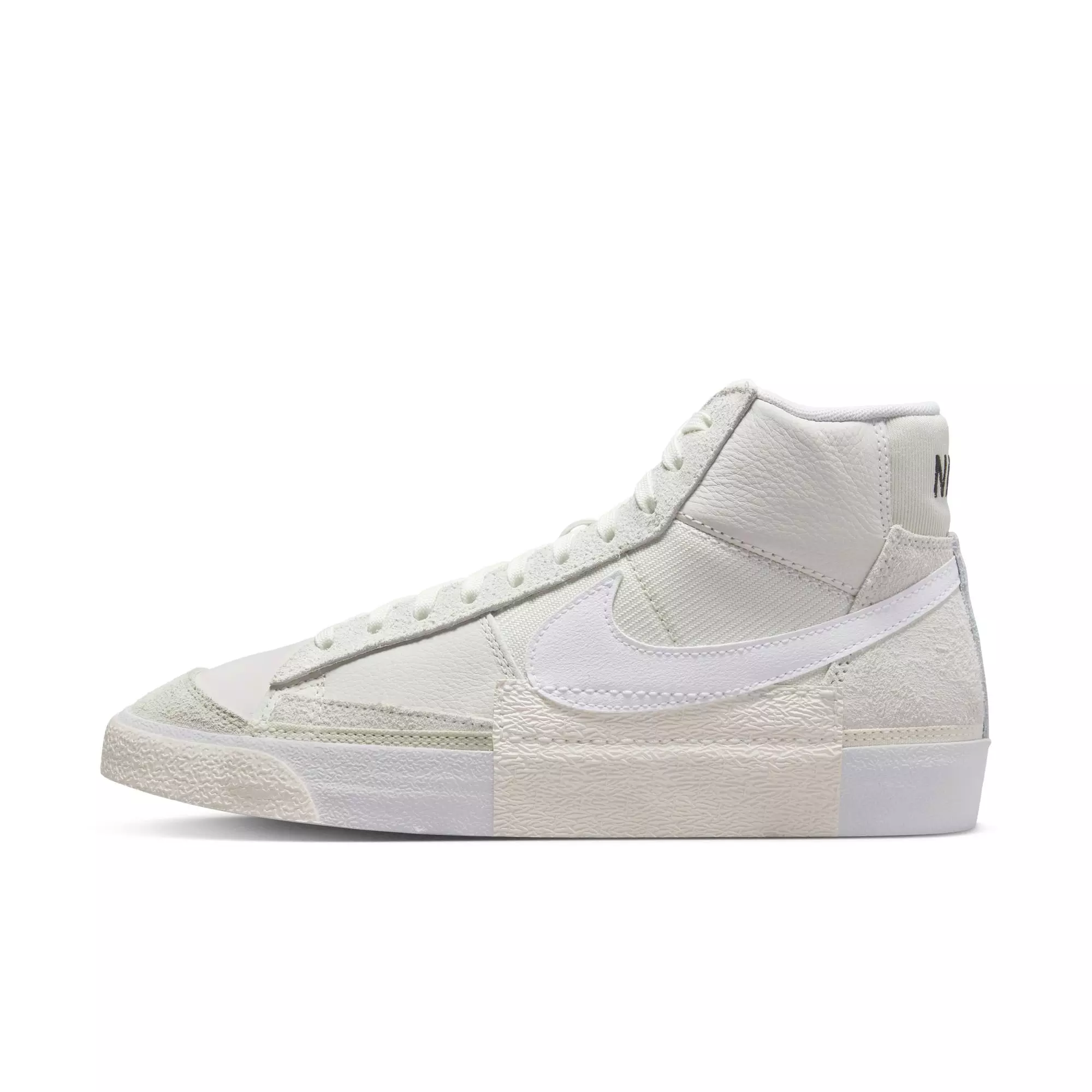 Nike Blazer Mid Pro Club "Light Bone/White/Phantom/Summit White" Men's Shoe - WHITE/TAN