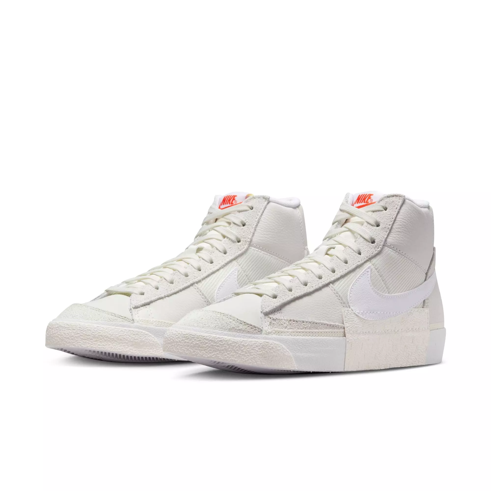 Nike Blazer Mid Pro Club "Light Bone/White/Phantom/Summit White" Men's Shoe - WHITE/TAN