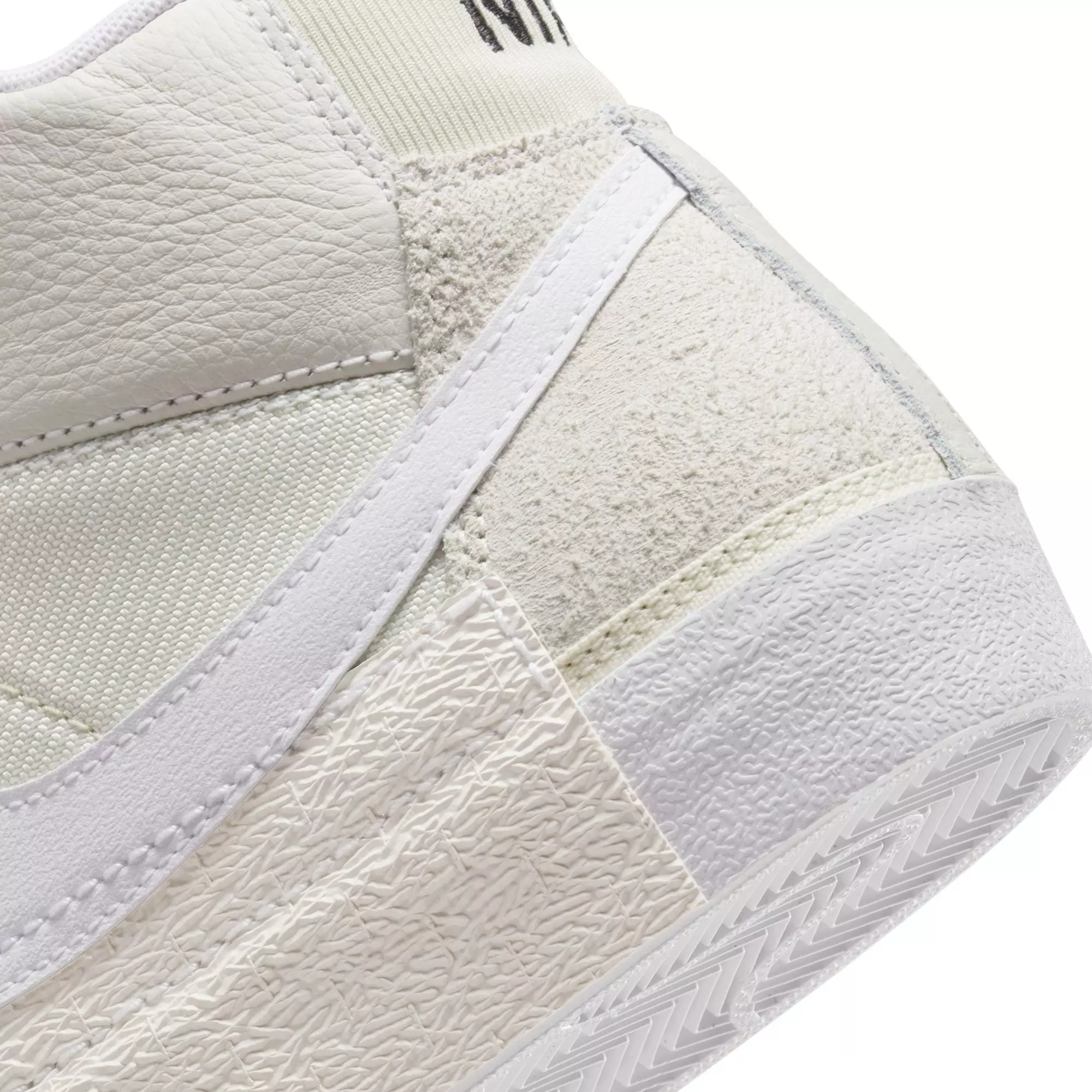 Nike Blazer Mid Pro Club "Light Bone/White/Phantom/Summit White" Men's Shoe - WHITE/TAN