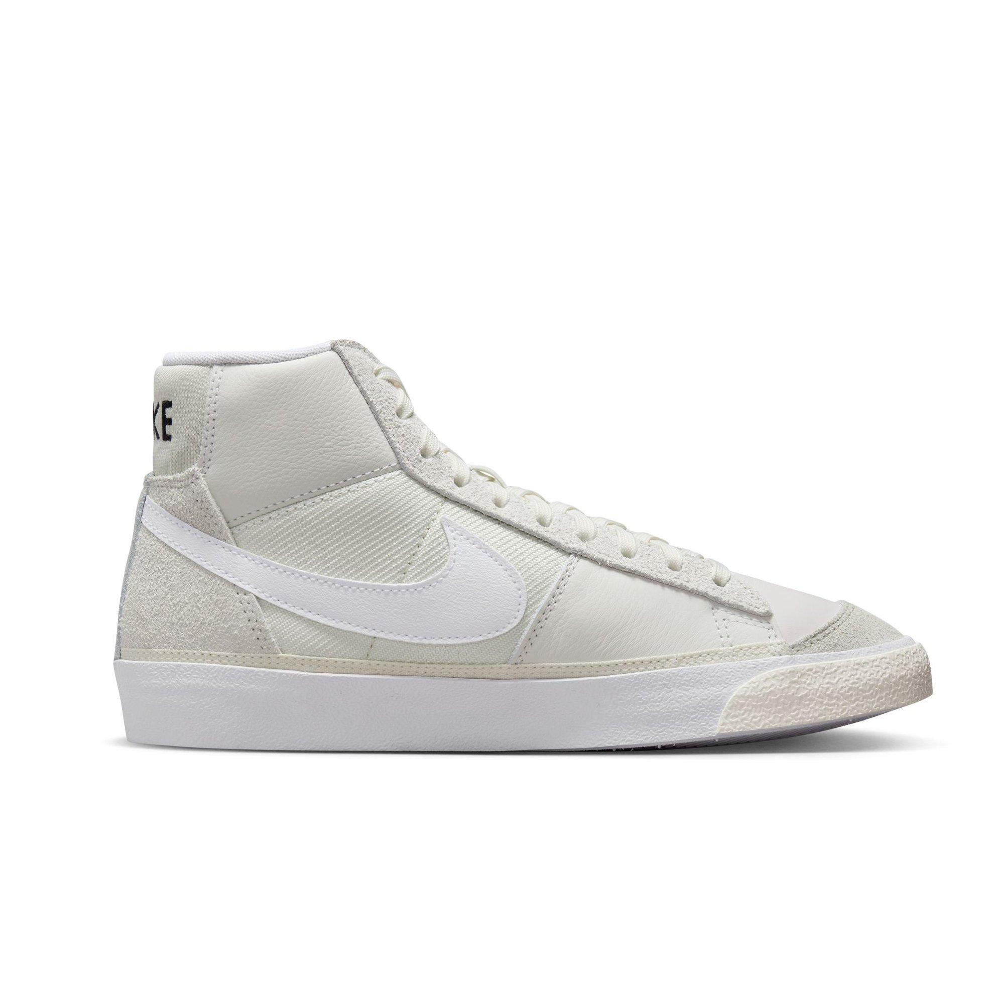 Nike Blazer Mid Pro Club "Light Bone/White/Phantom/Summit White" Men's Shoe - WHITE/TAN Thumbnail View 2