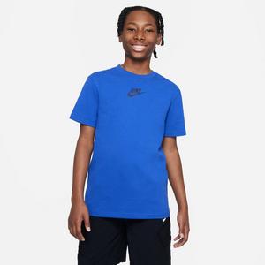Nike Big Boys' Sportswear Tee-Royal
