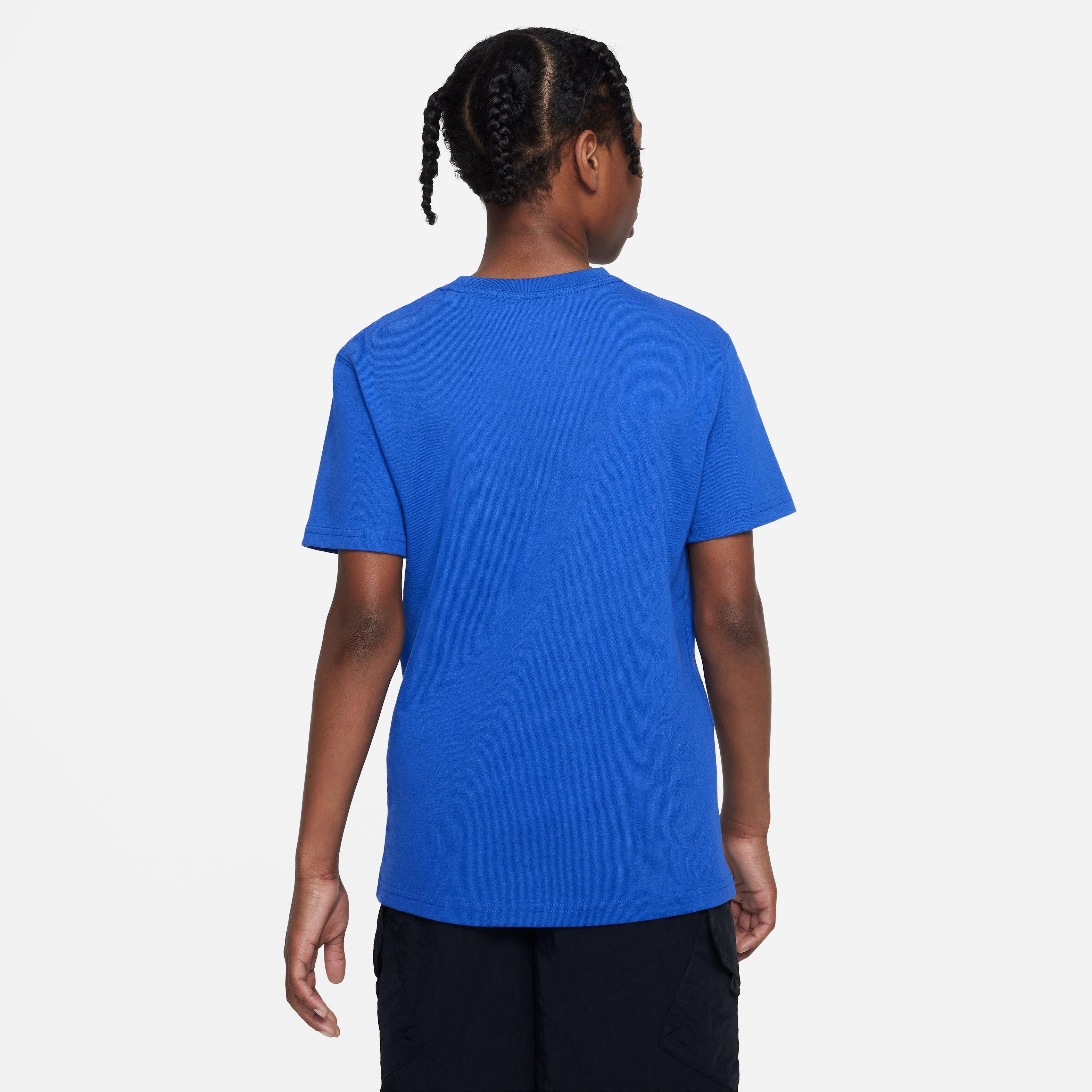 Nike Big Boys' Sportswear Tee-Royal - ROYAL Thumbnail View 2
