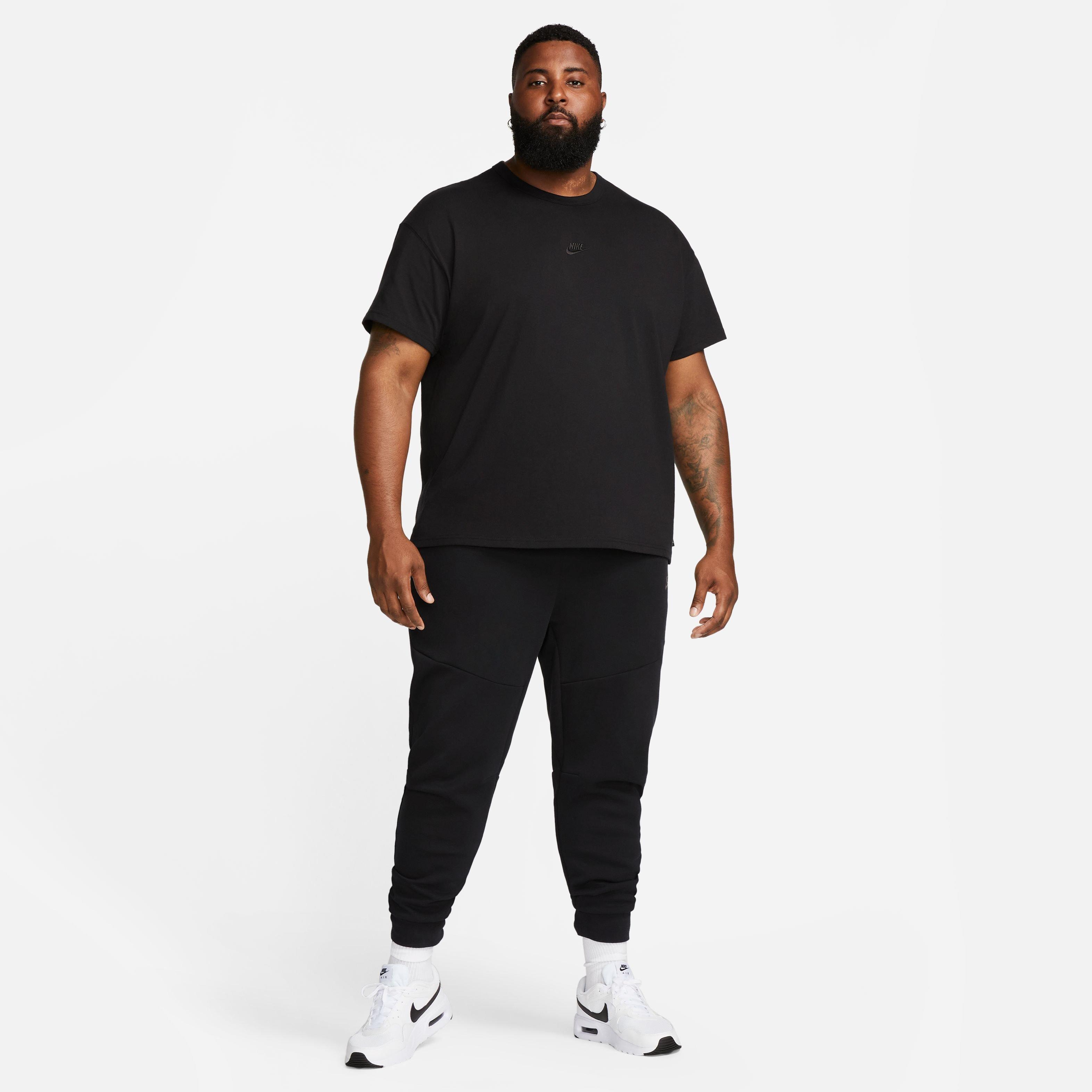 Nike Men's Sportswear Premium Essentials Tee-Black - BLACK Thumbnail View 1