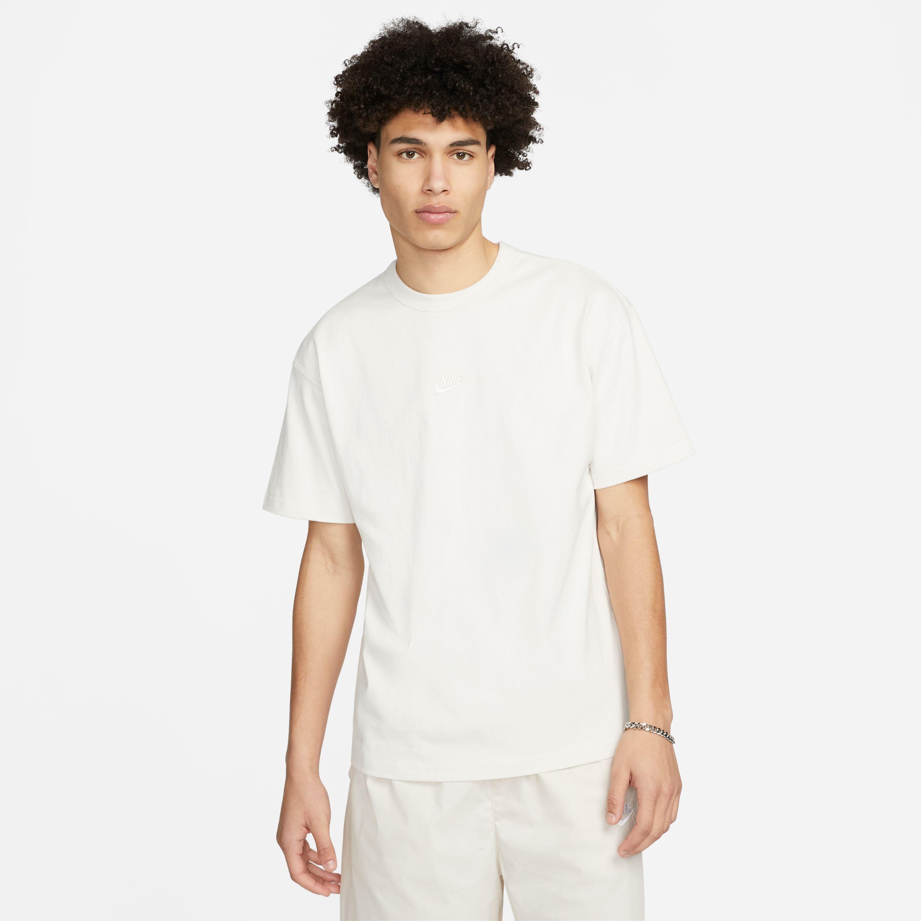 Nike Men's Sportswear Premium Essentials Tee-White - WHITE Thumbnail View 3