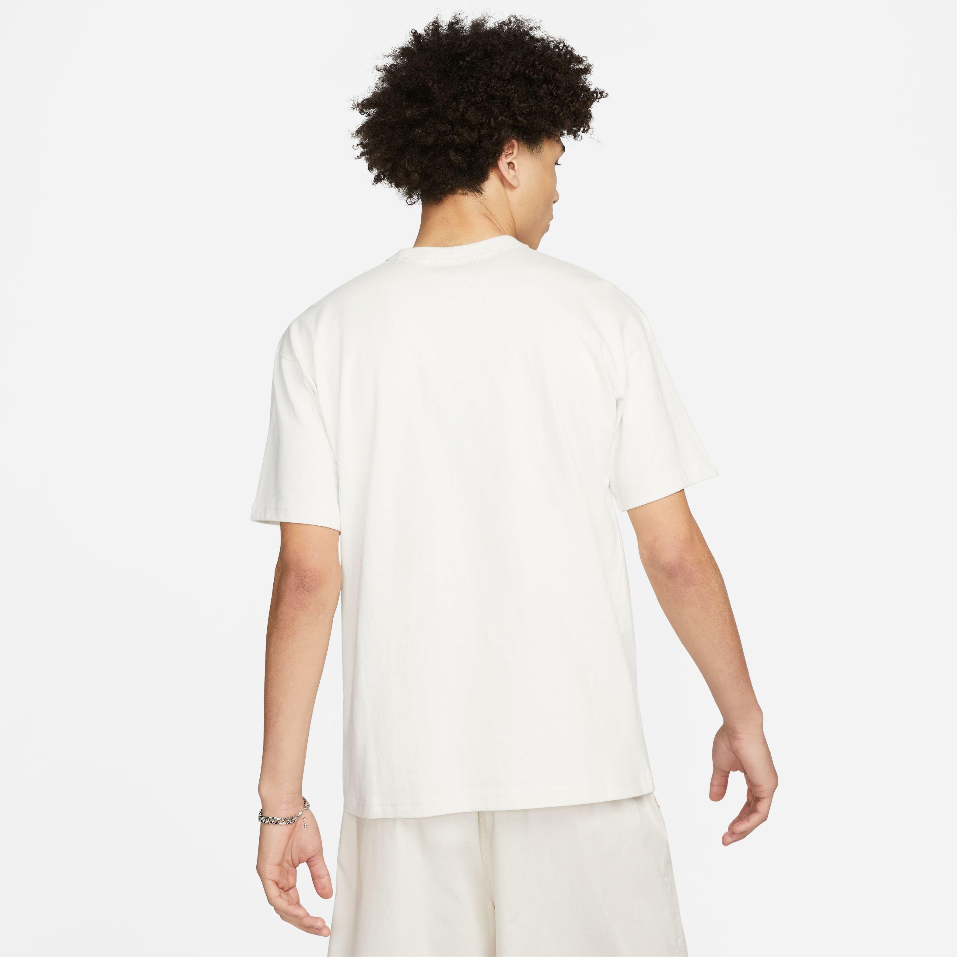 Nike Men's Sportswear Premium Essentials Tee-White - WHITE Thumbnail View 9