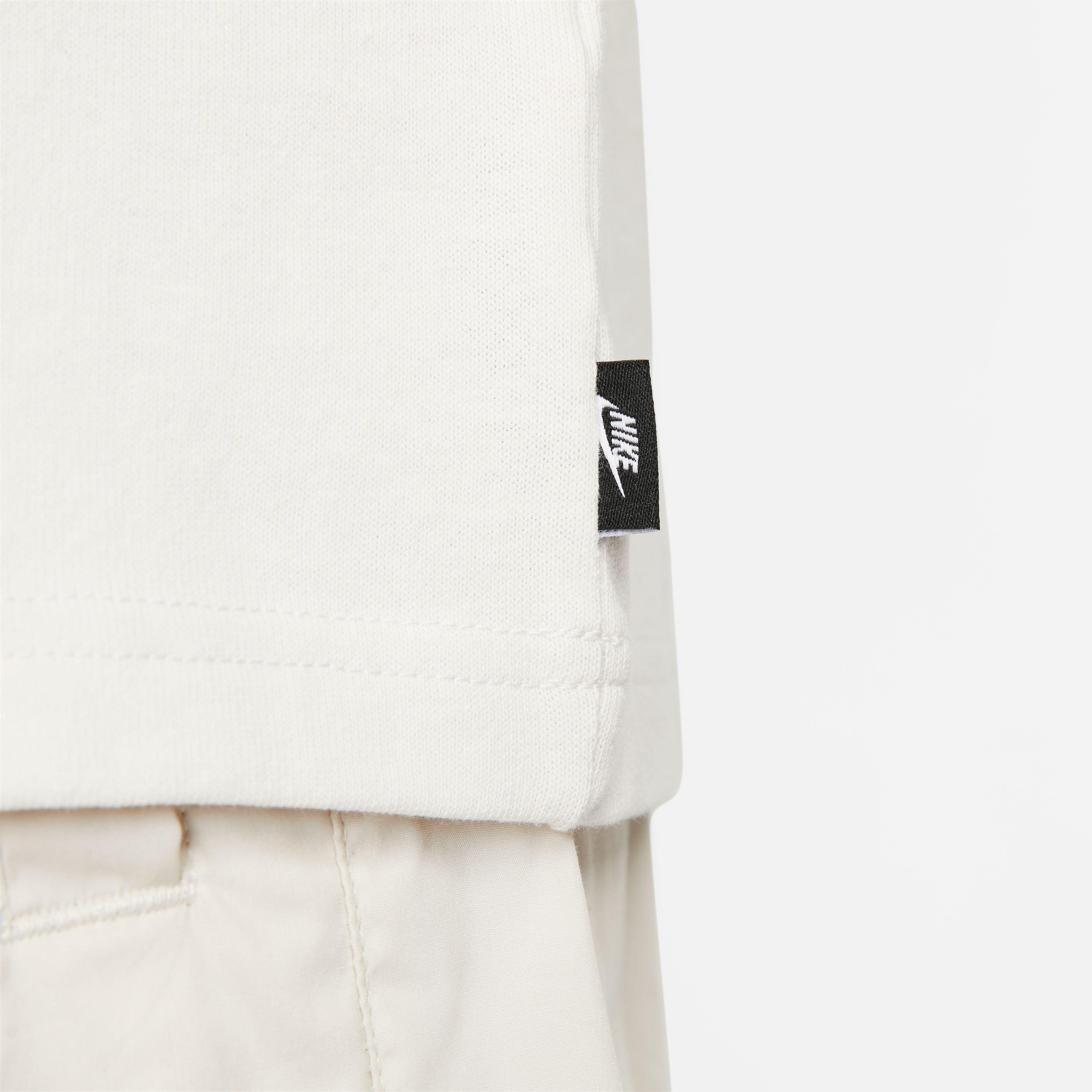 Nike Men's Sportswear Premium Essentials Tee-White - WHITE Thumbnail View 4