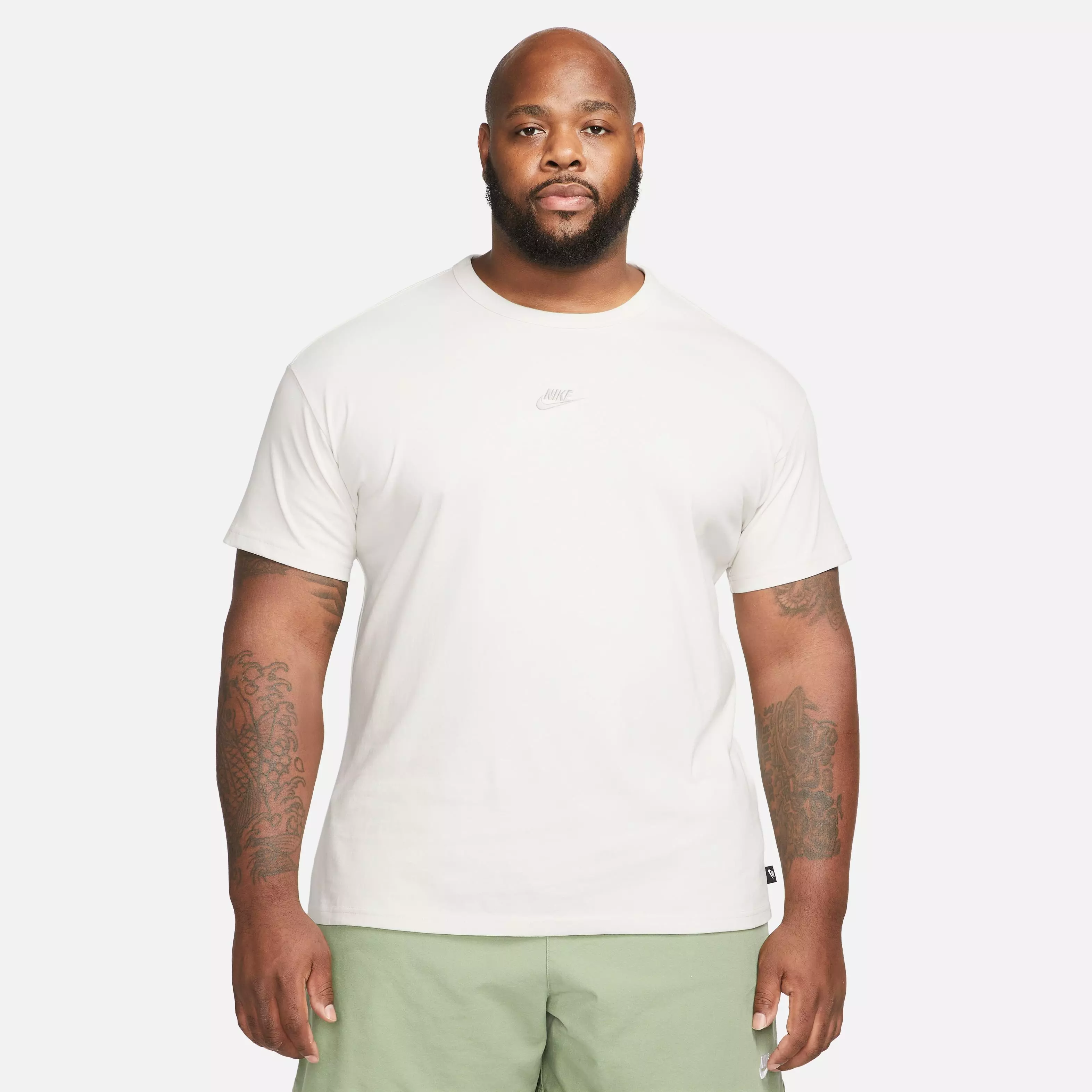 Nike Men's Sportswear Premium Essentials Tee-White - WHITE