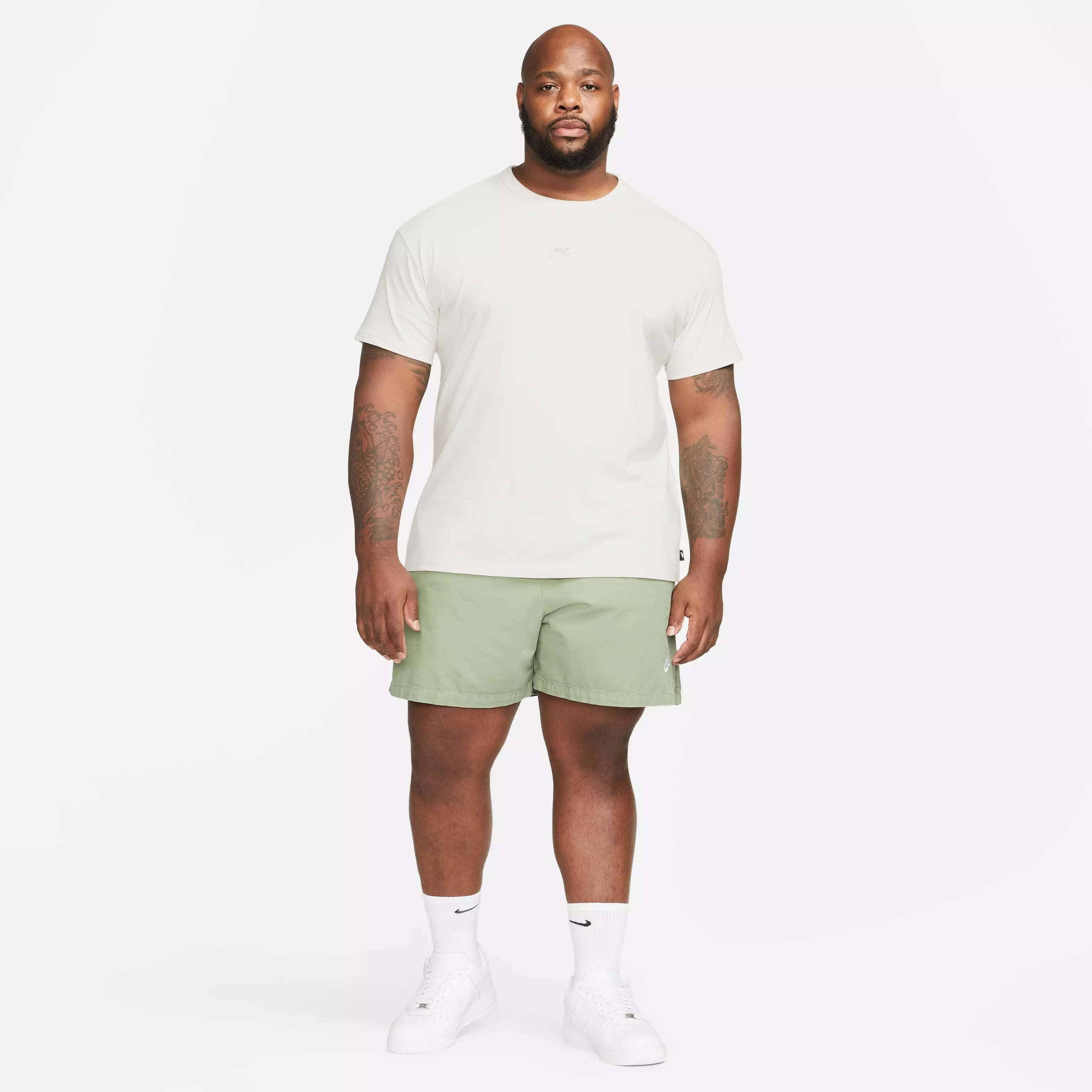 Nike Men's Sportswear Premium Essentials Tee-White - WHITE