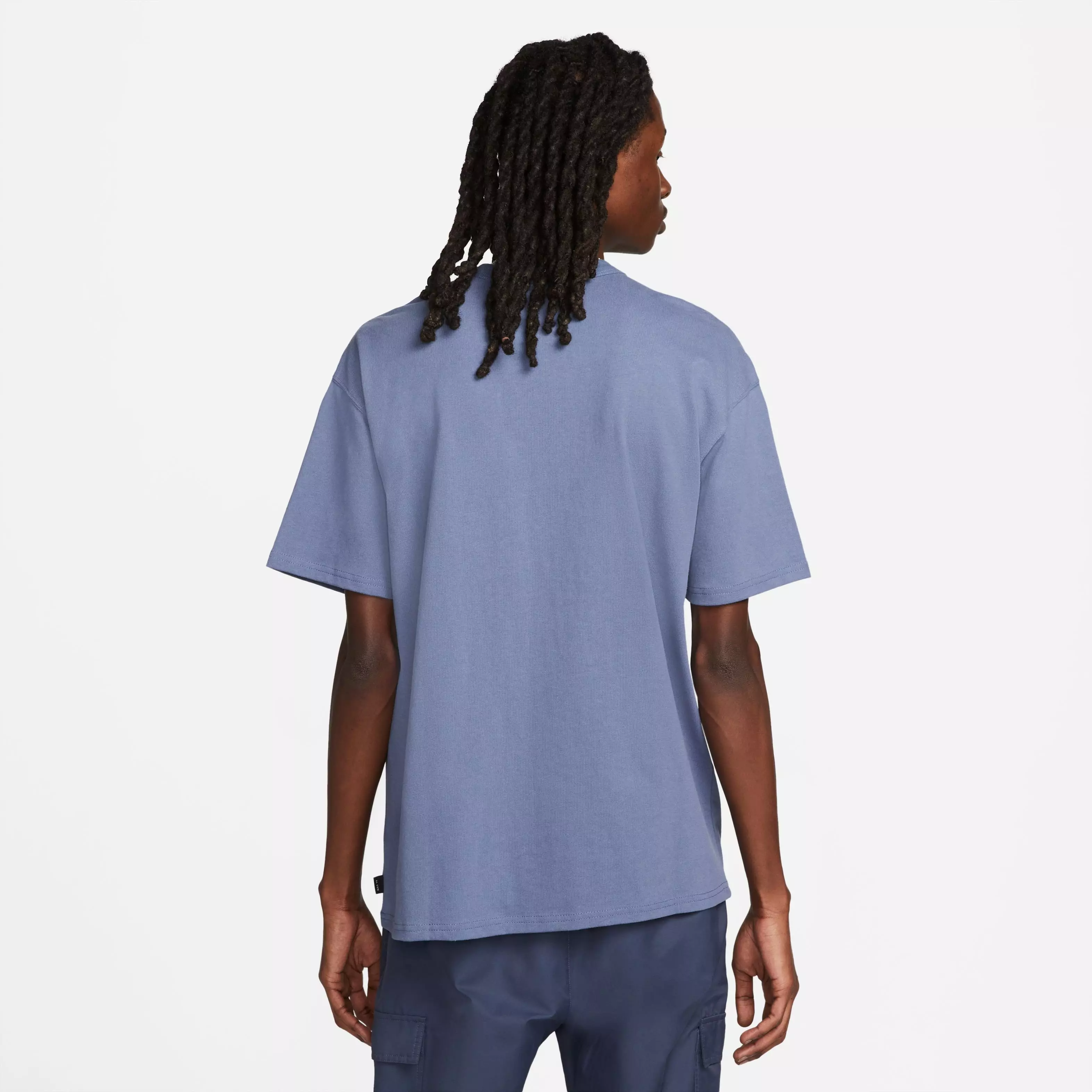 Nike Men's Sportswear Premium Essentials Tee-Blue - BLUE