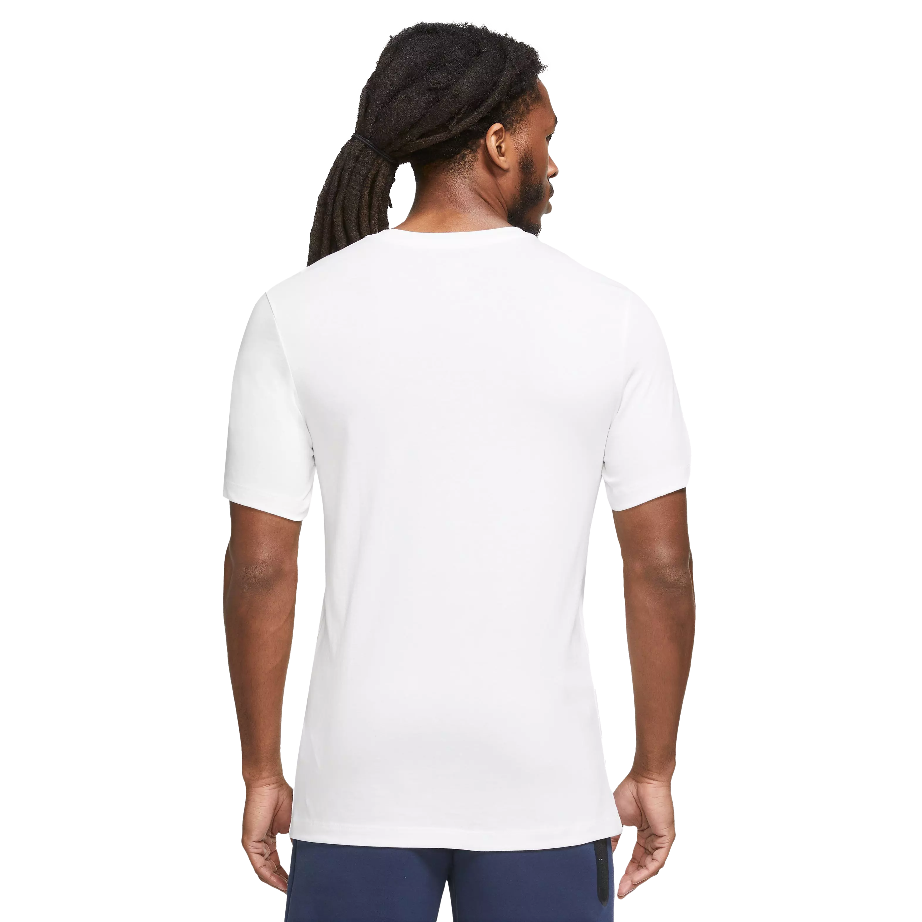 Nike Men's Sportswear Beach Party JDI Tee-White/Pink - WHITE/PINK