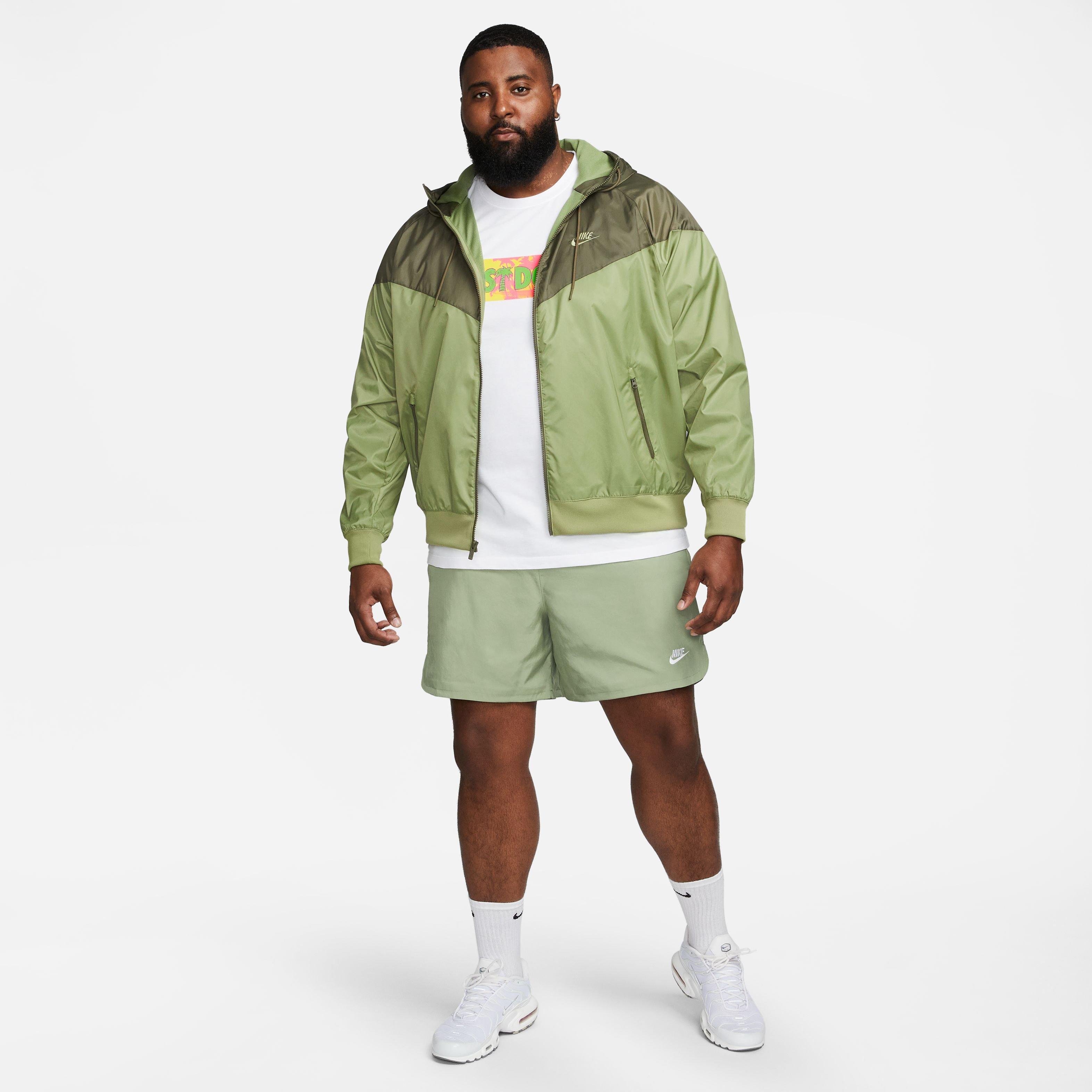 Nike Men's Sportswear Beach Party JDI Tee-White/Pink - WHITE/PINK Thumbnail View 12