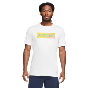 Nike Men's Sportswear Beach Party JDI Tee-White/Pink