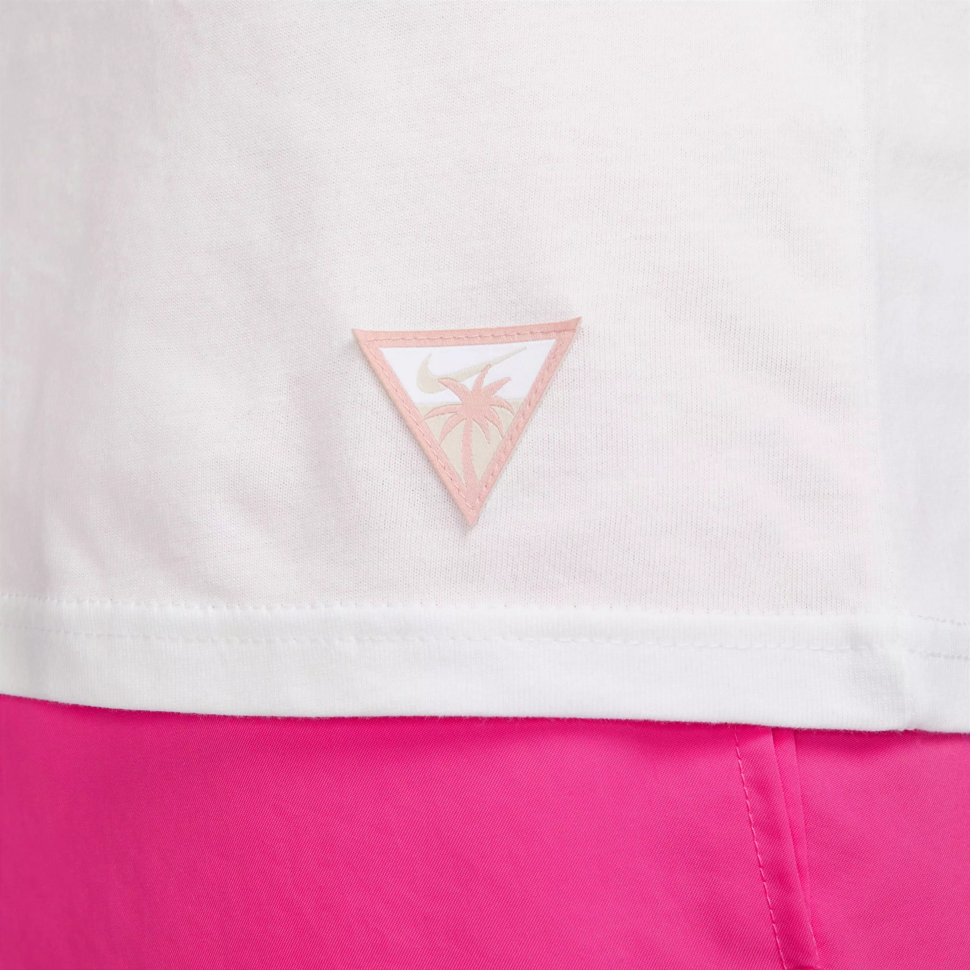 Nike Men's Sportswear Beach Party Surf Tee-White - WHITE