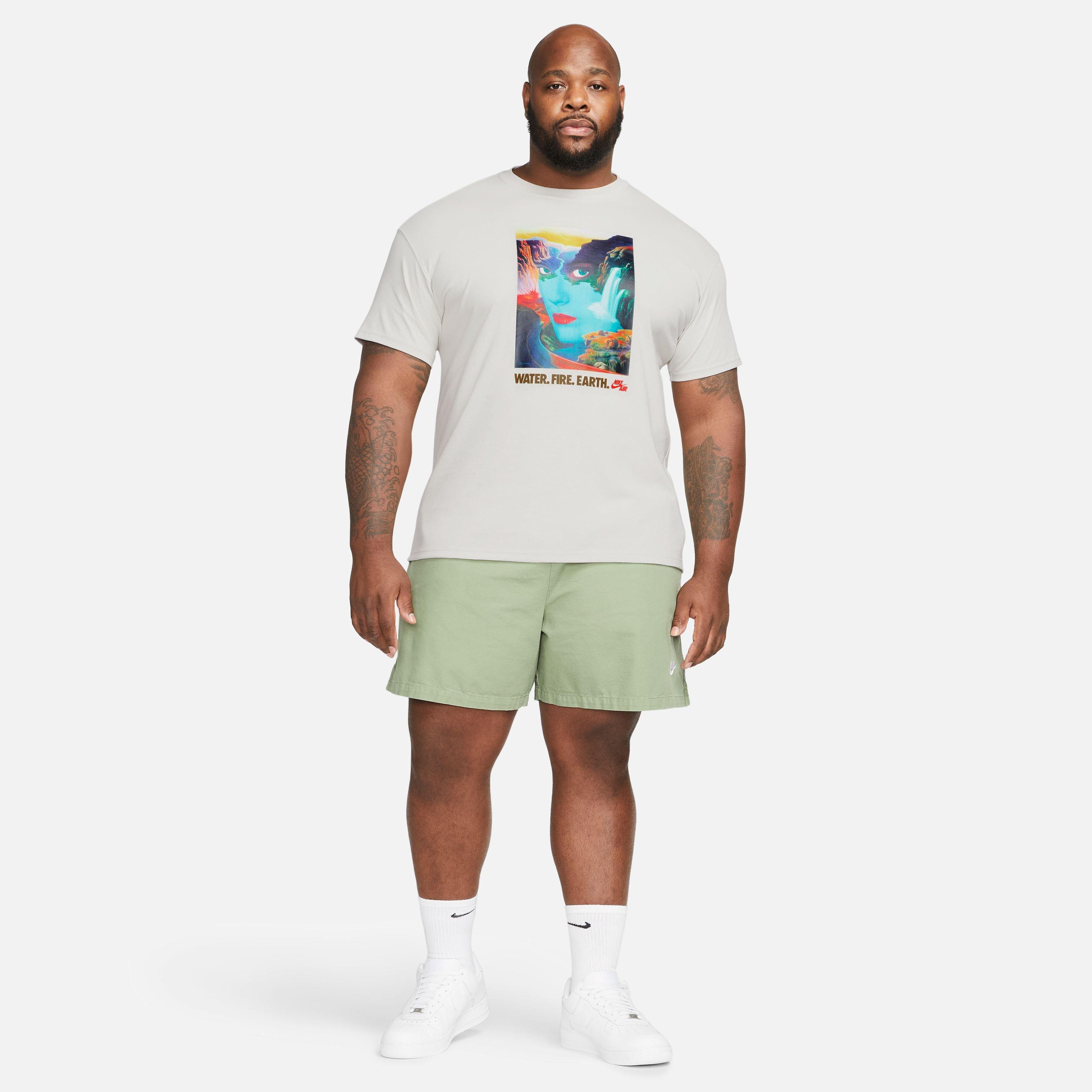 Nike Men's Sportswear M90 Bring It Out Graphic Tee-Bone - BONE Thumbnail View 7