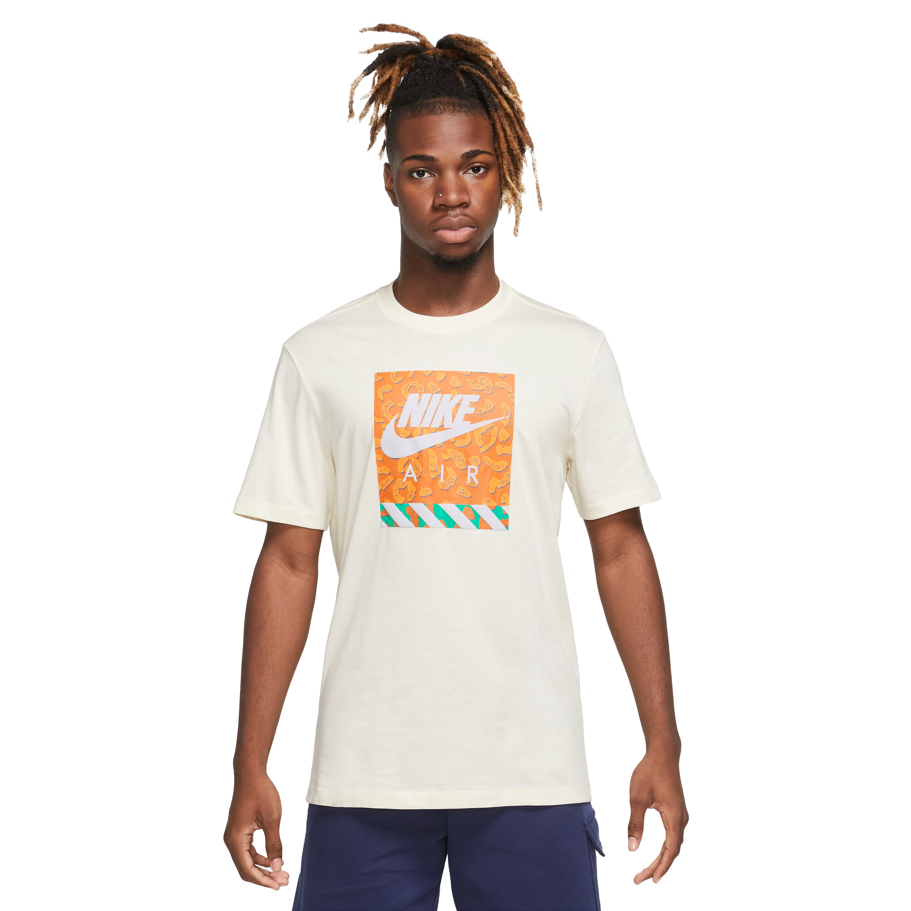 Nike Men's Sportswear Futura Box Tee-Cream - CREAM Thumbnail View 1