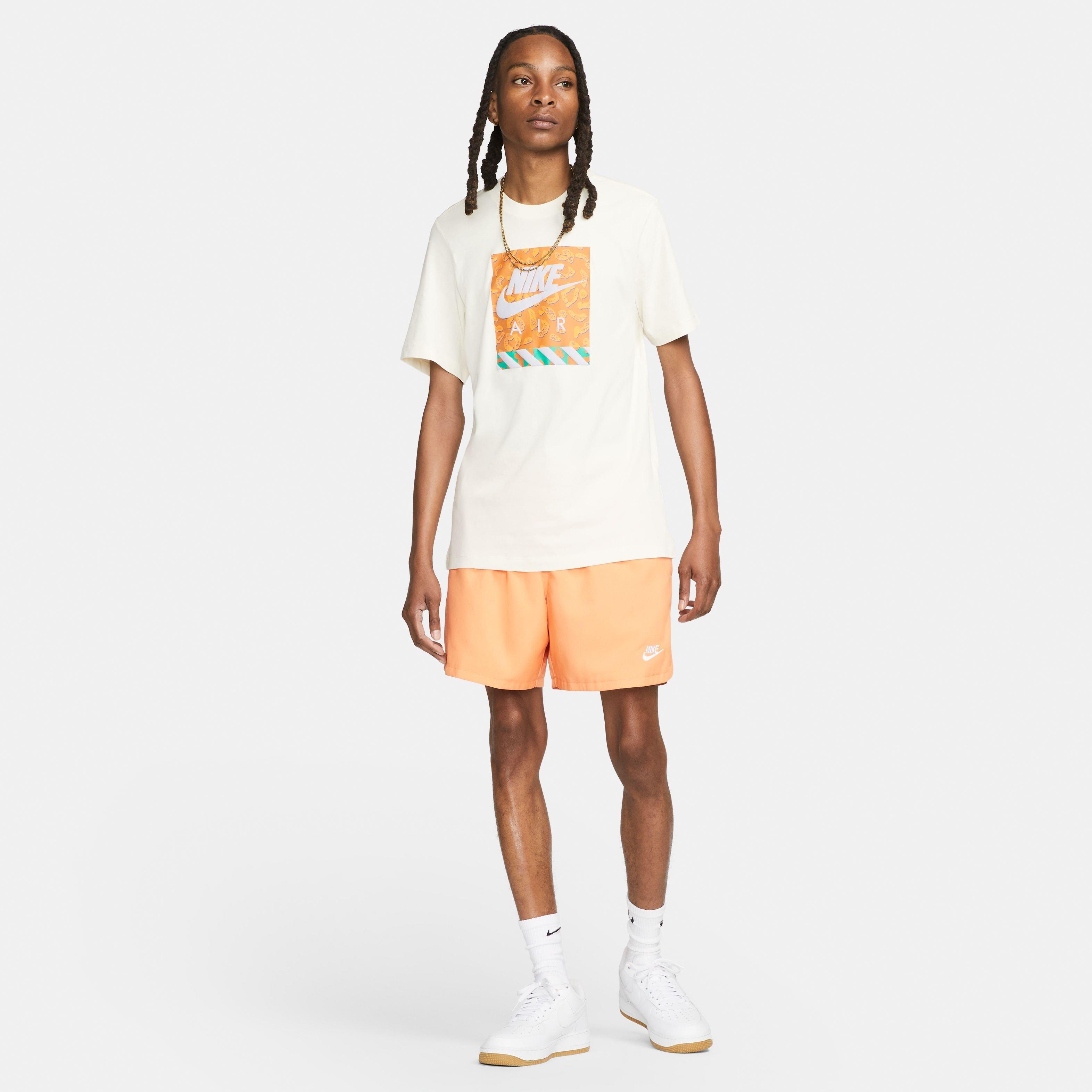Nike Men's Sportswear Futura Box Tee-Cream - CREAM Thumbnail View 4