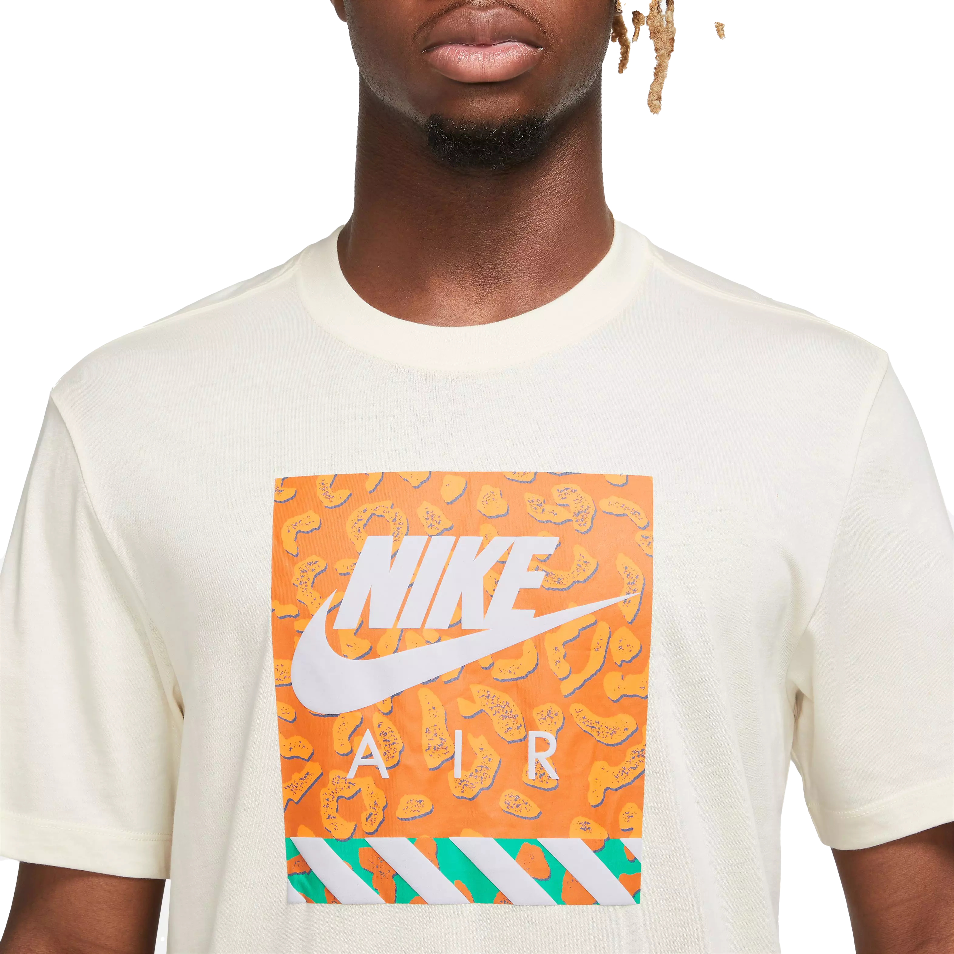 Nike Men's Sportswear Futura Box Tee-Cream - CREAM