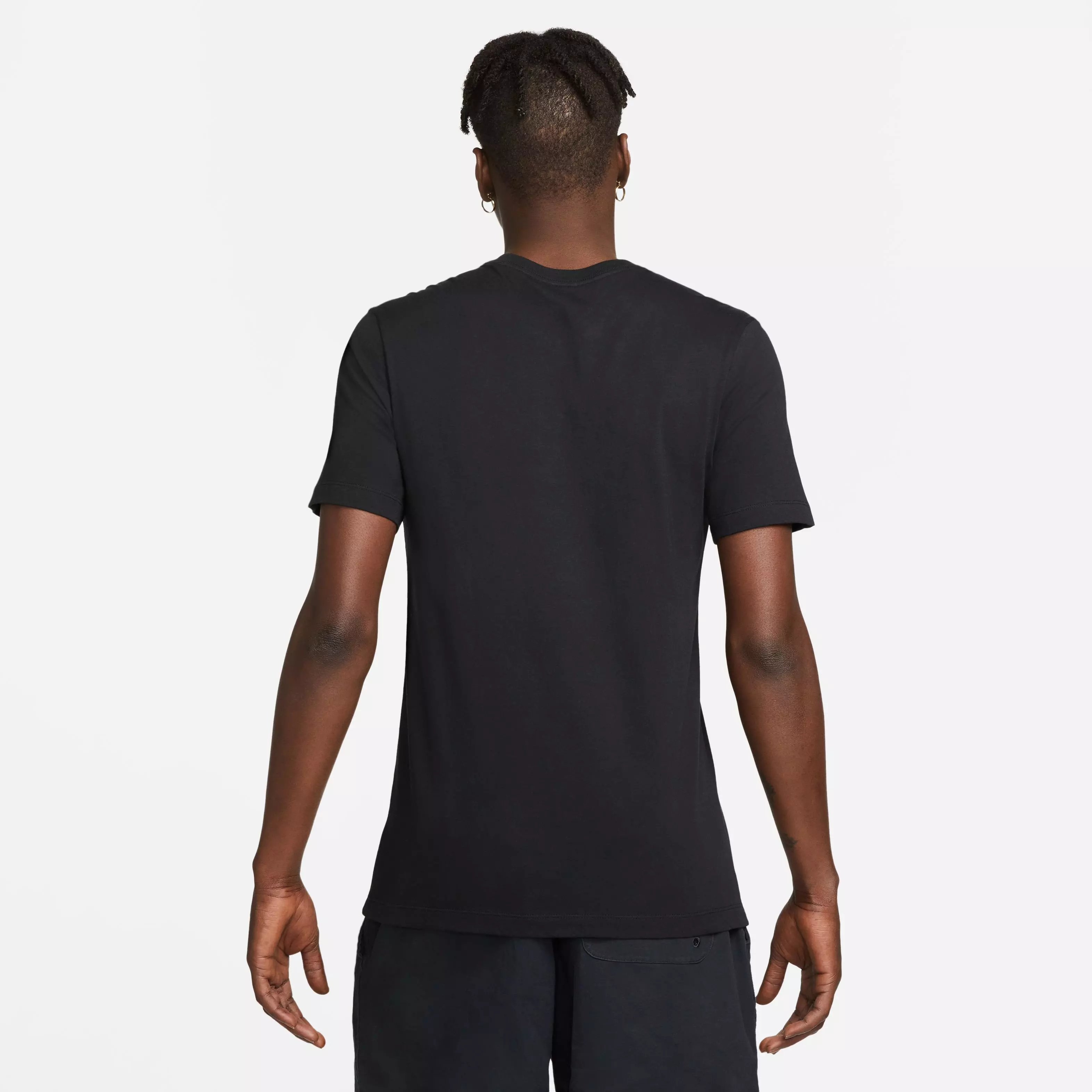 Nike Men's Sportswear Futura Tee-Black - BLACK