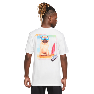 Nike Men's Sportswear Beach Pug Tee-White