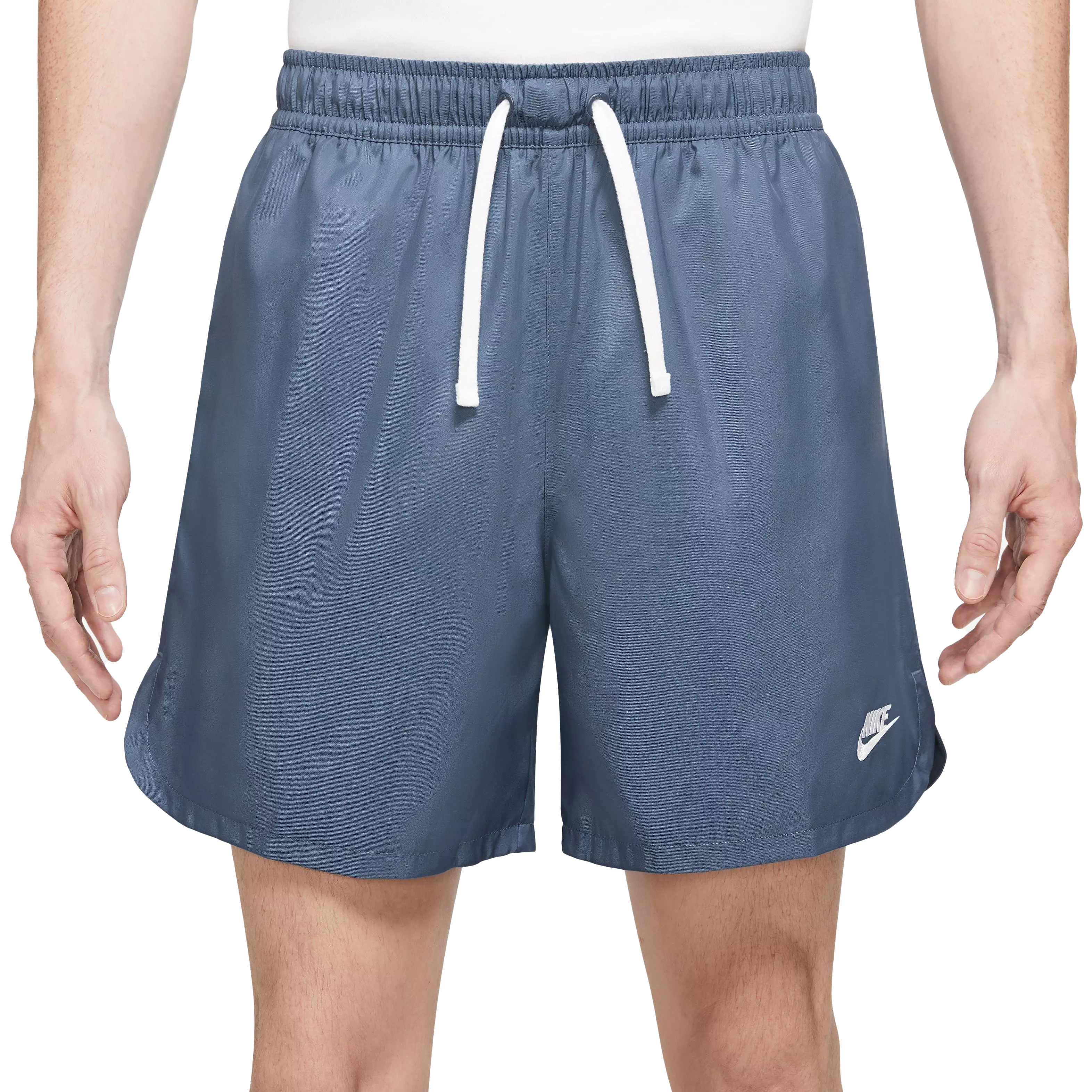 Nike Men's Sportswear Sport Essentials Woven Lined Flow Shorts-Blue - BLUE