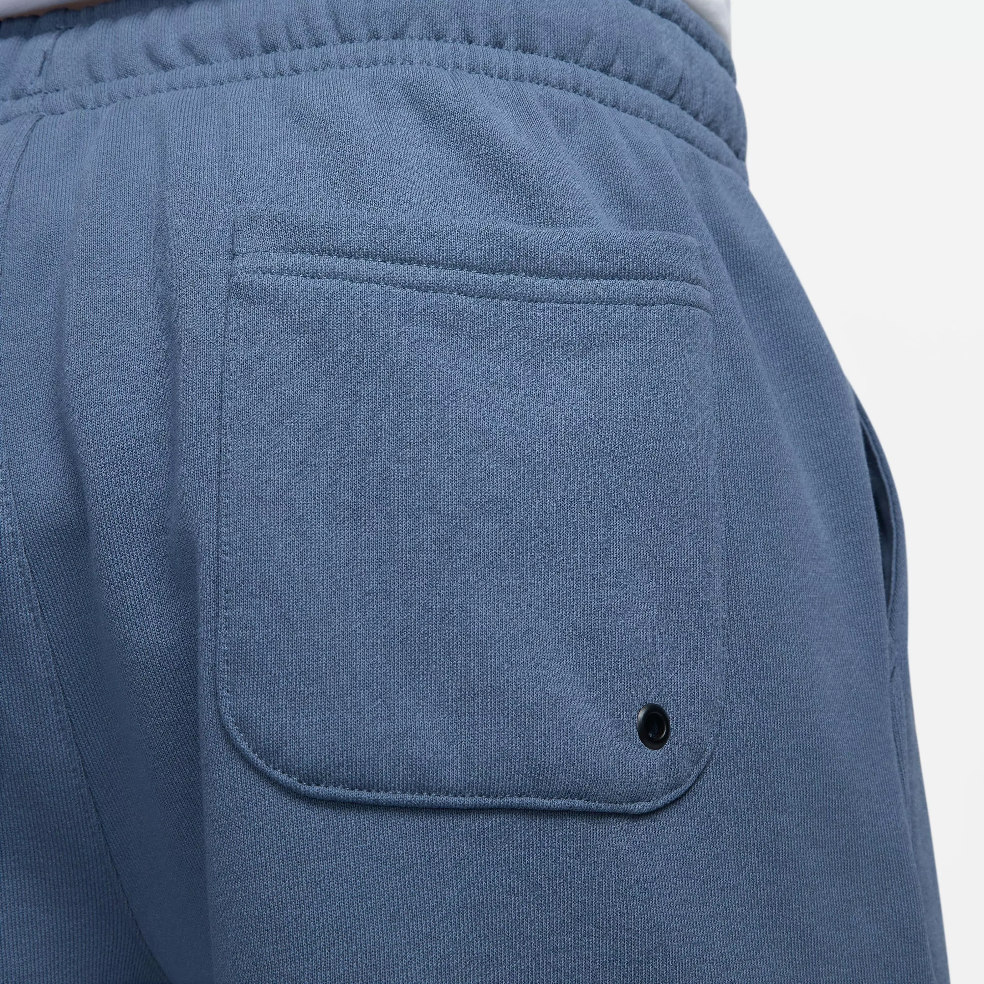 Nike Men's Club Fleece French Terry Flow Shorts-Blue - BLUE