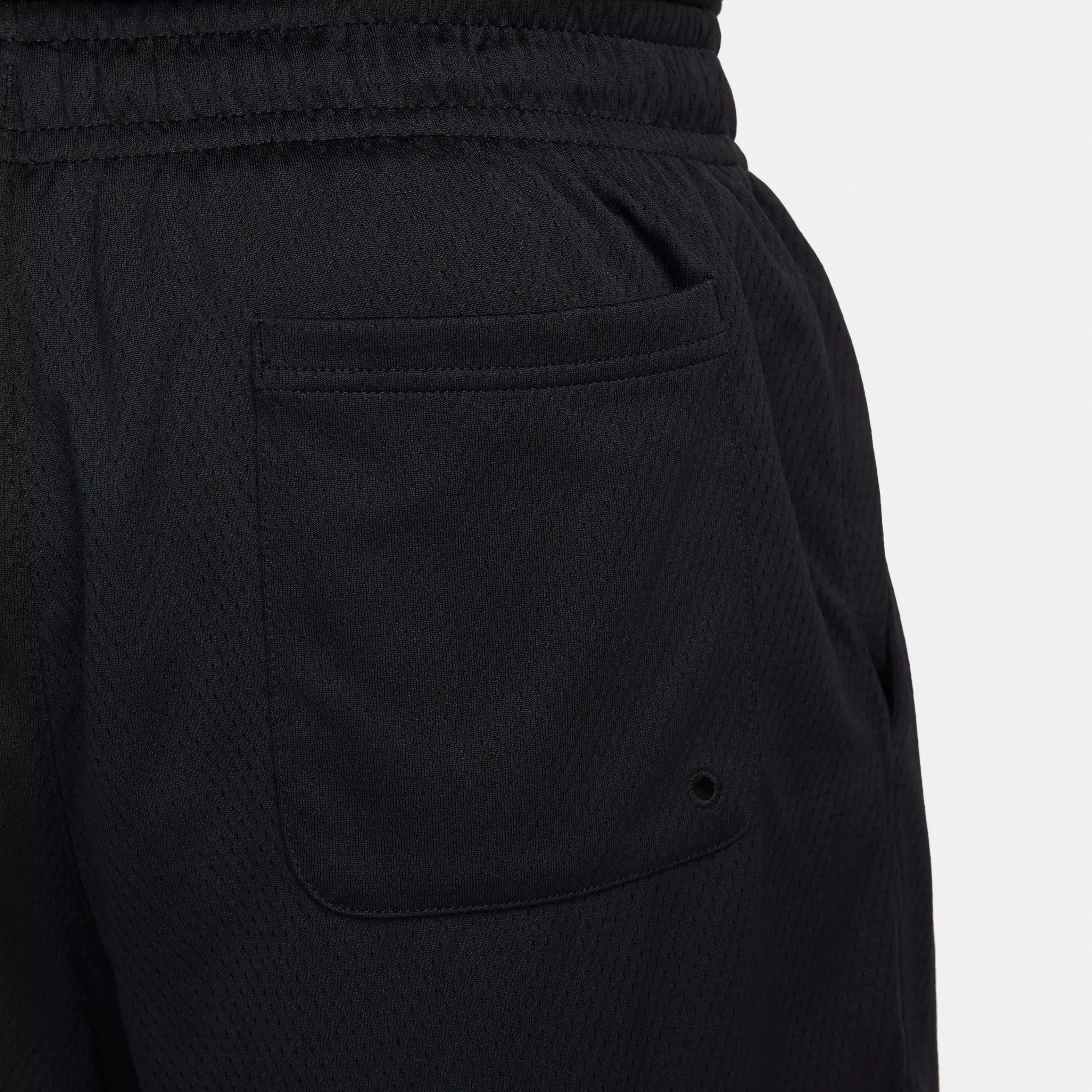 Nike Men's Sportswear Sport Essentials Woven Lined Flow Mesh Shorts-Black - BLACK