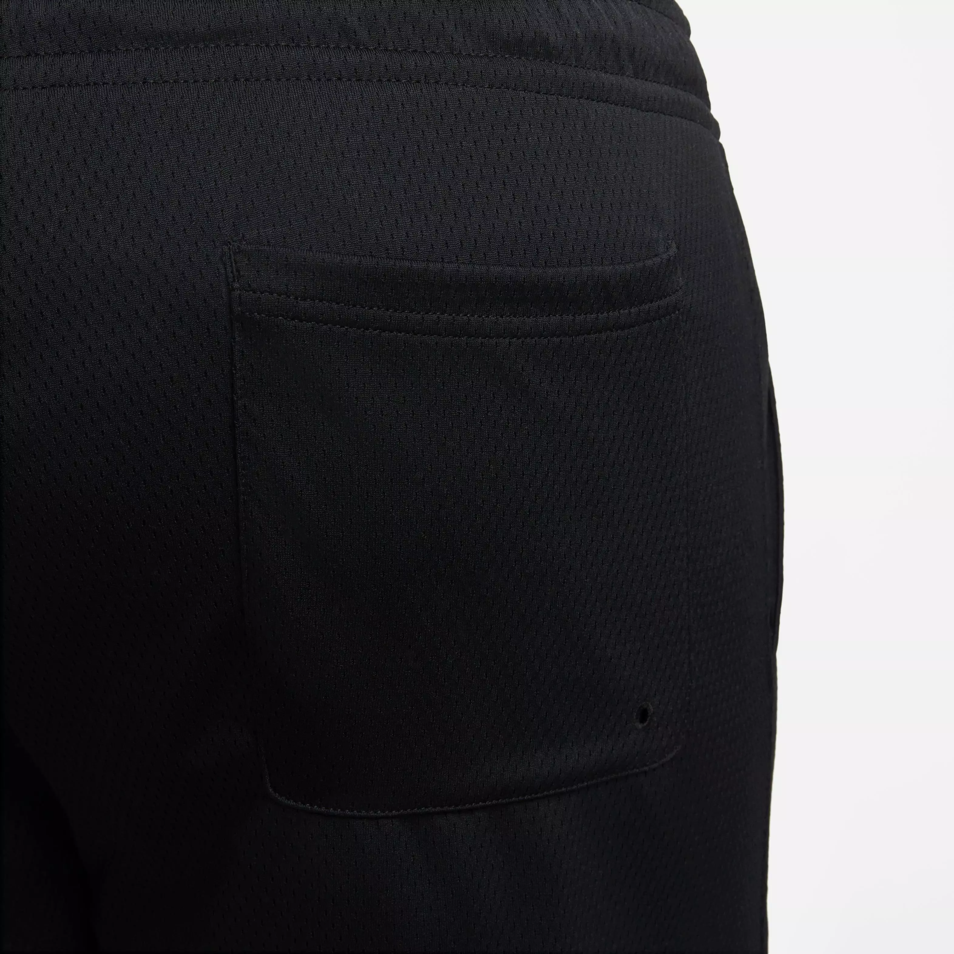 Nike Men's Sportswear Sport Essentials Woven Lined Flow Mesh Shorts-Black - BLACK
