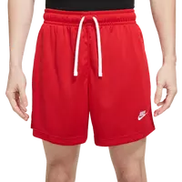 Nike Men's Sportswear Sport Essentials Woven Lined Flow Mesh Shorts-Red -  Hibbett | City Gear