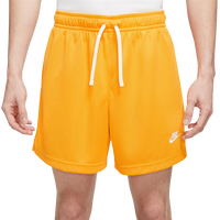 Nike Men's Sportswear Sport Essentials Woven Lined Flow Mesh Shorts-Orange  - Hibbett | City Gear