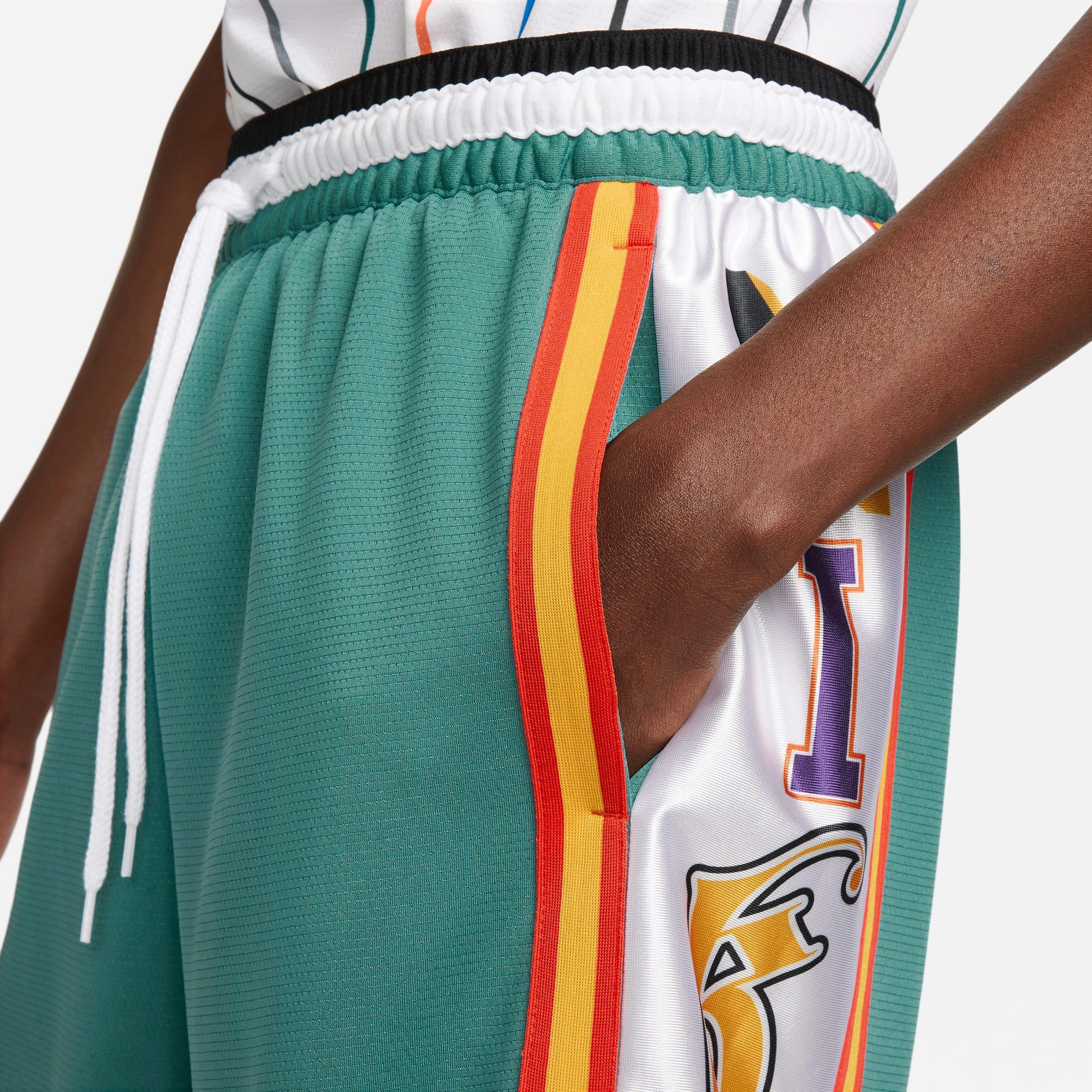 Nike Men's Dri-FIT DNA 8" Basketball Shorts-Teal - TEAL Thumbnail View 5