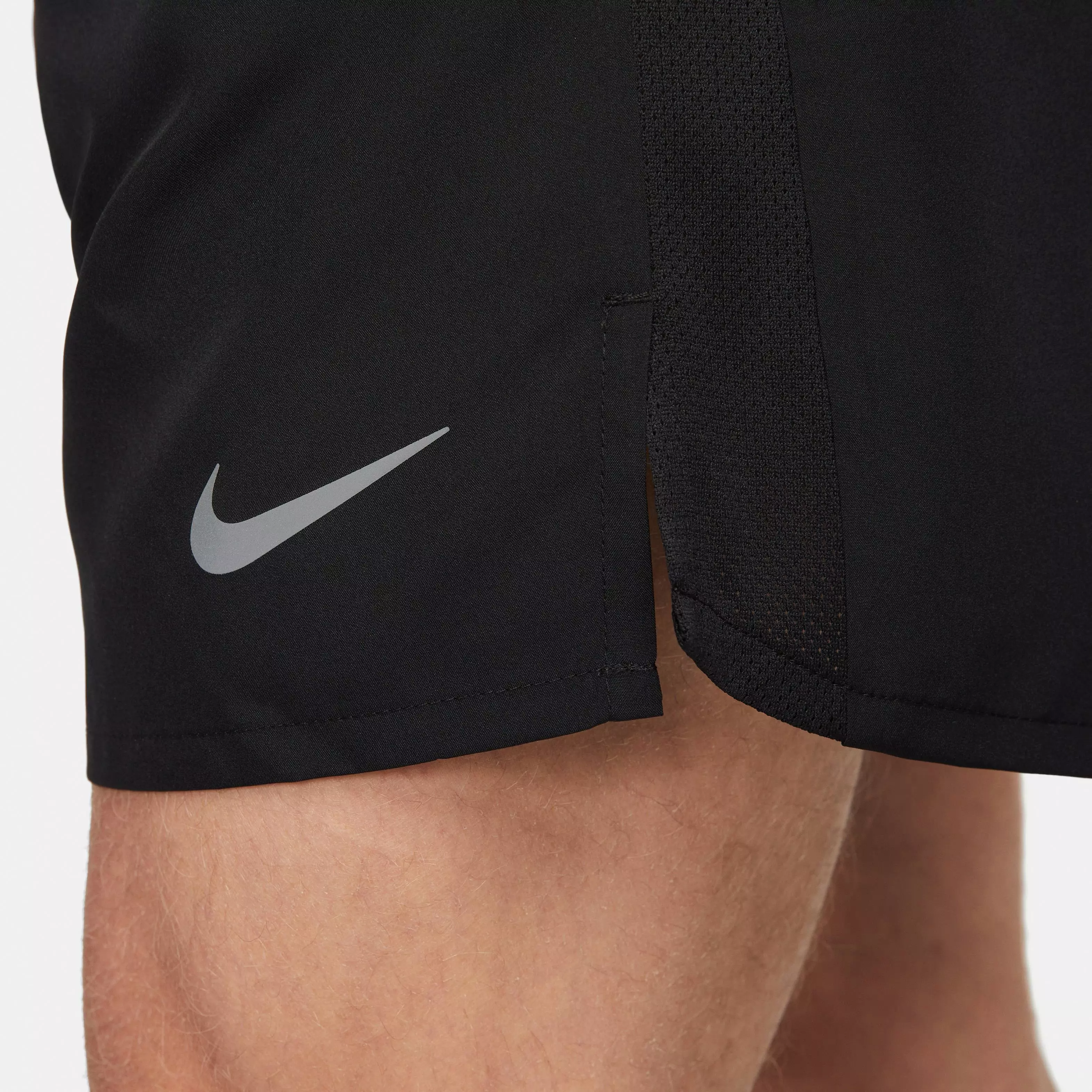 Nike Men's Dri-FIT Challenger Brief-Lined Running Shorts-Black - BLACK