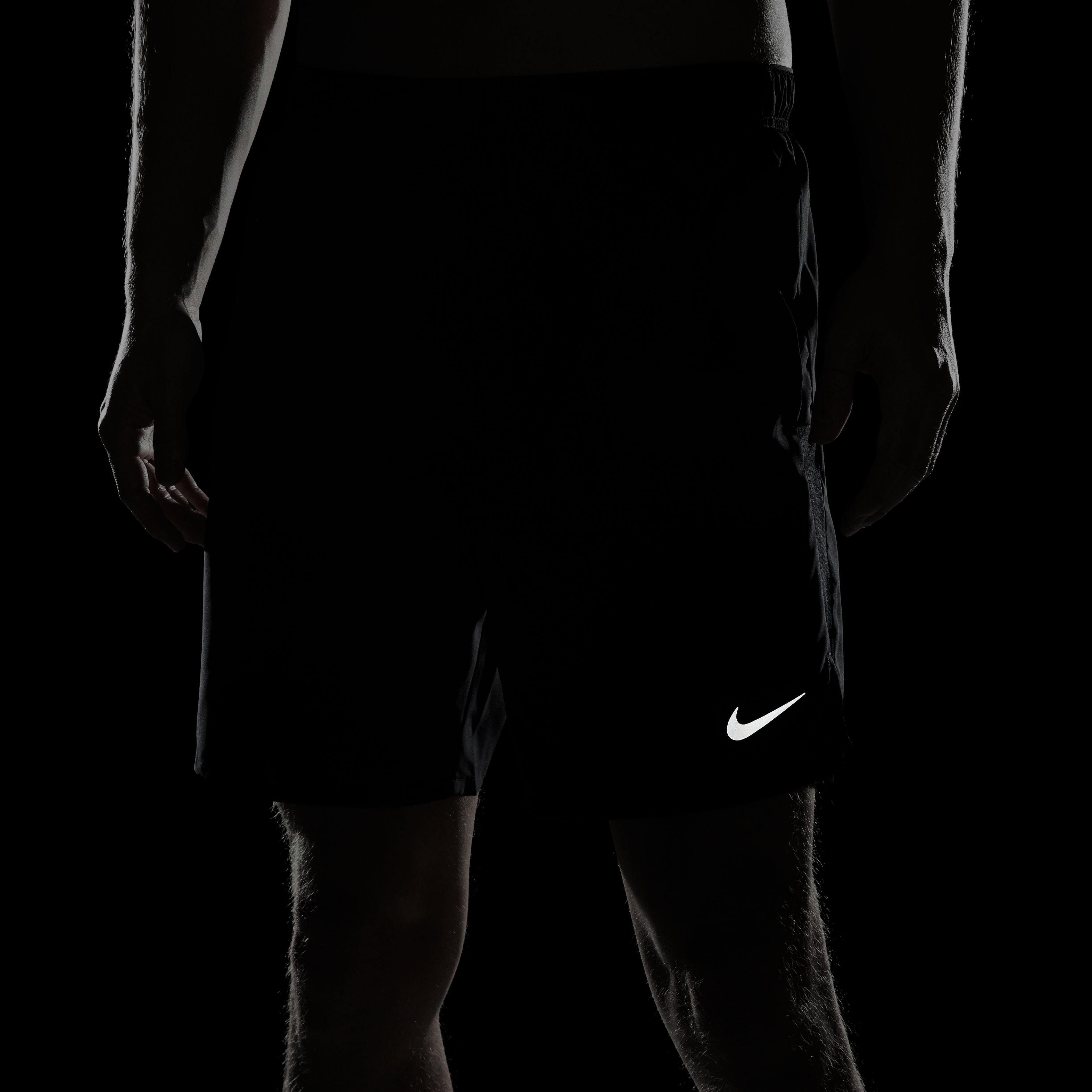 Nike Men's Dri-FIT Challenger Brief-Lined Running Shorts-Black - BLACK Thumbnail View 16