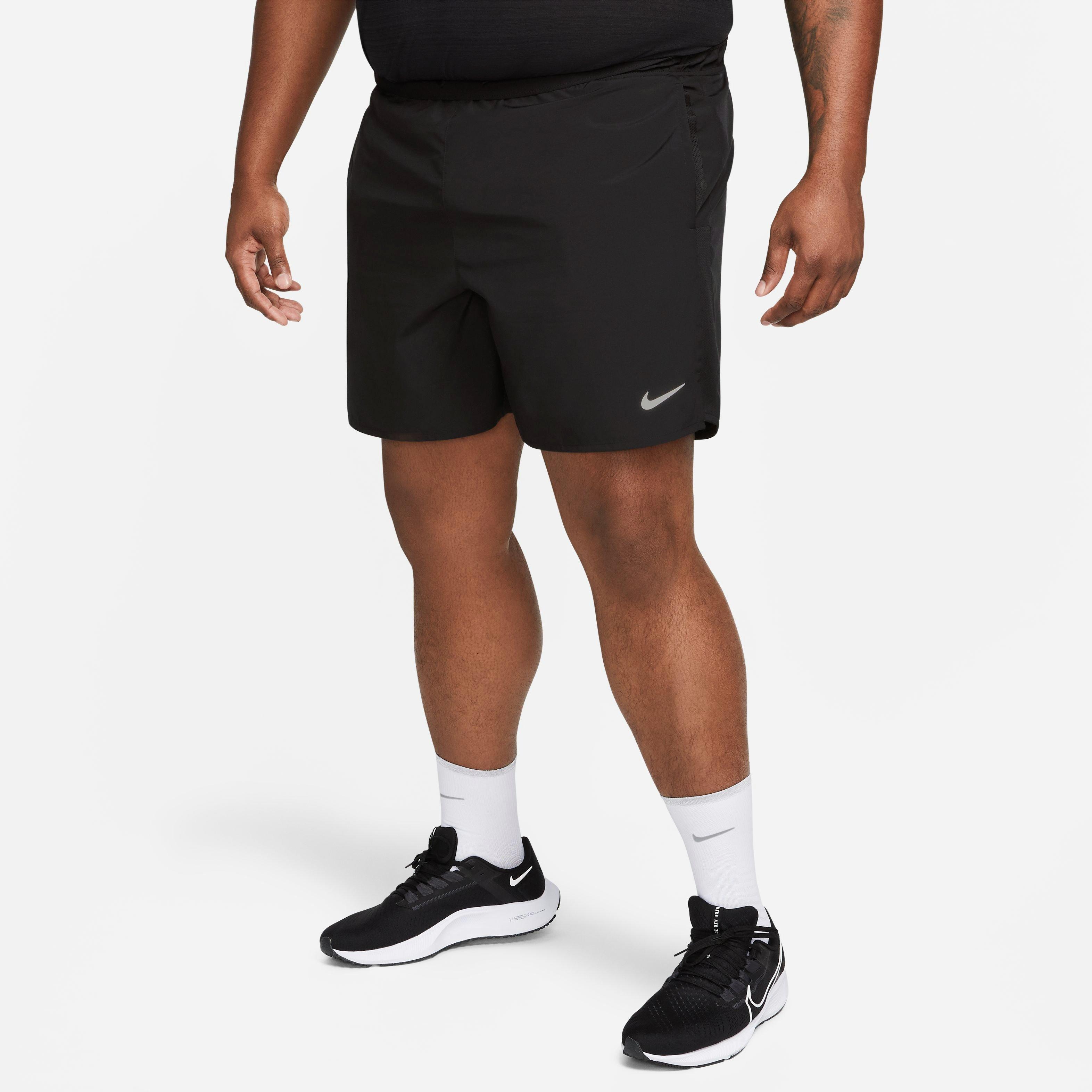 Nike Men's Dri-FIT Challenger Brief-Lined Running Shorts - Black - BLACK Thumbnail View 11