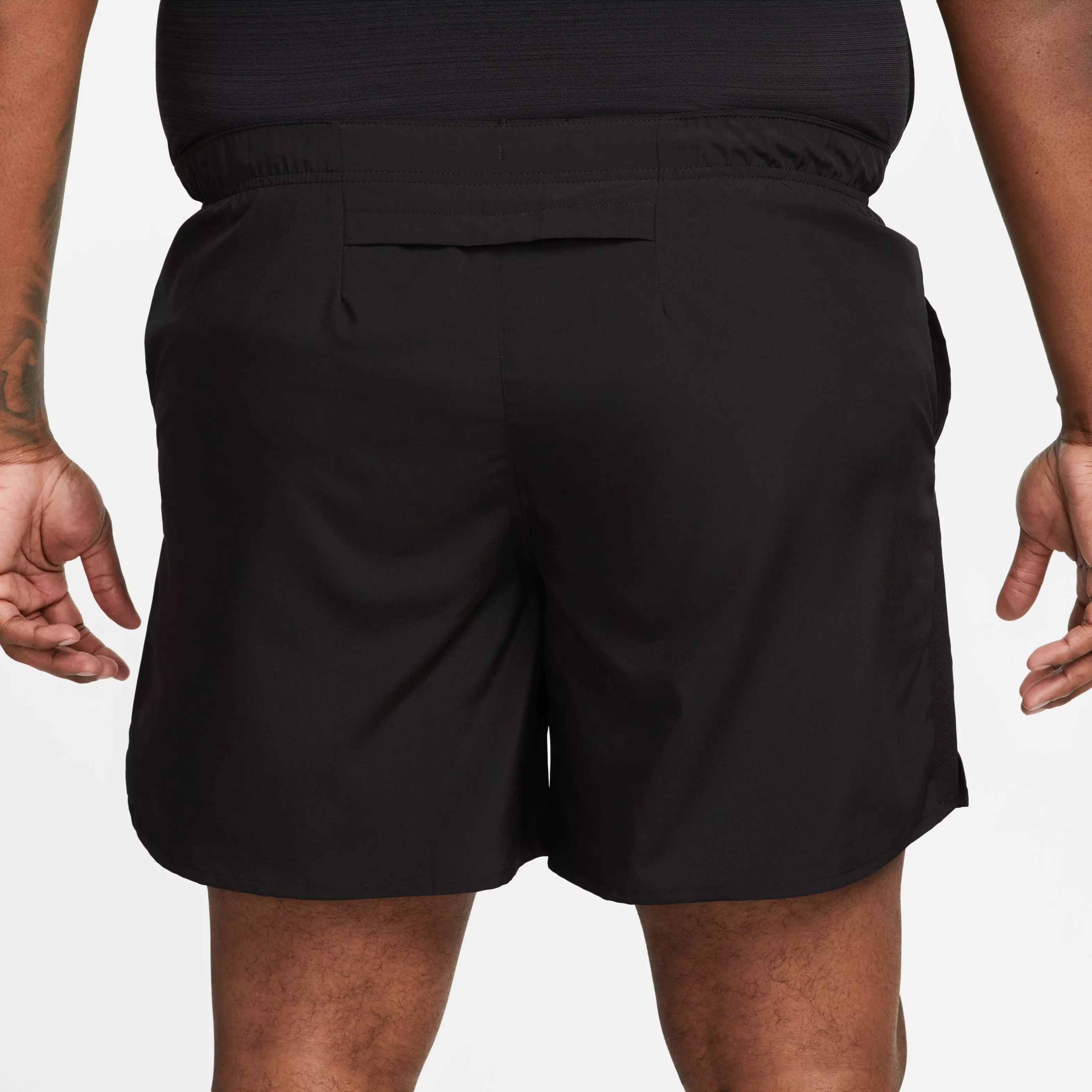 Nike Men's Dri-FIT Challenger Brief-Lined Running Shorts-Black - BLACK