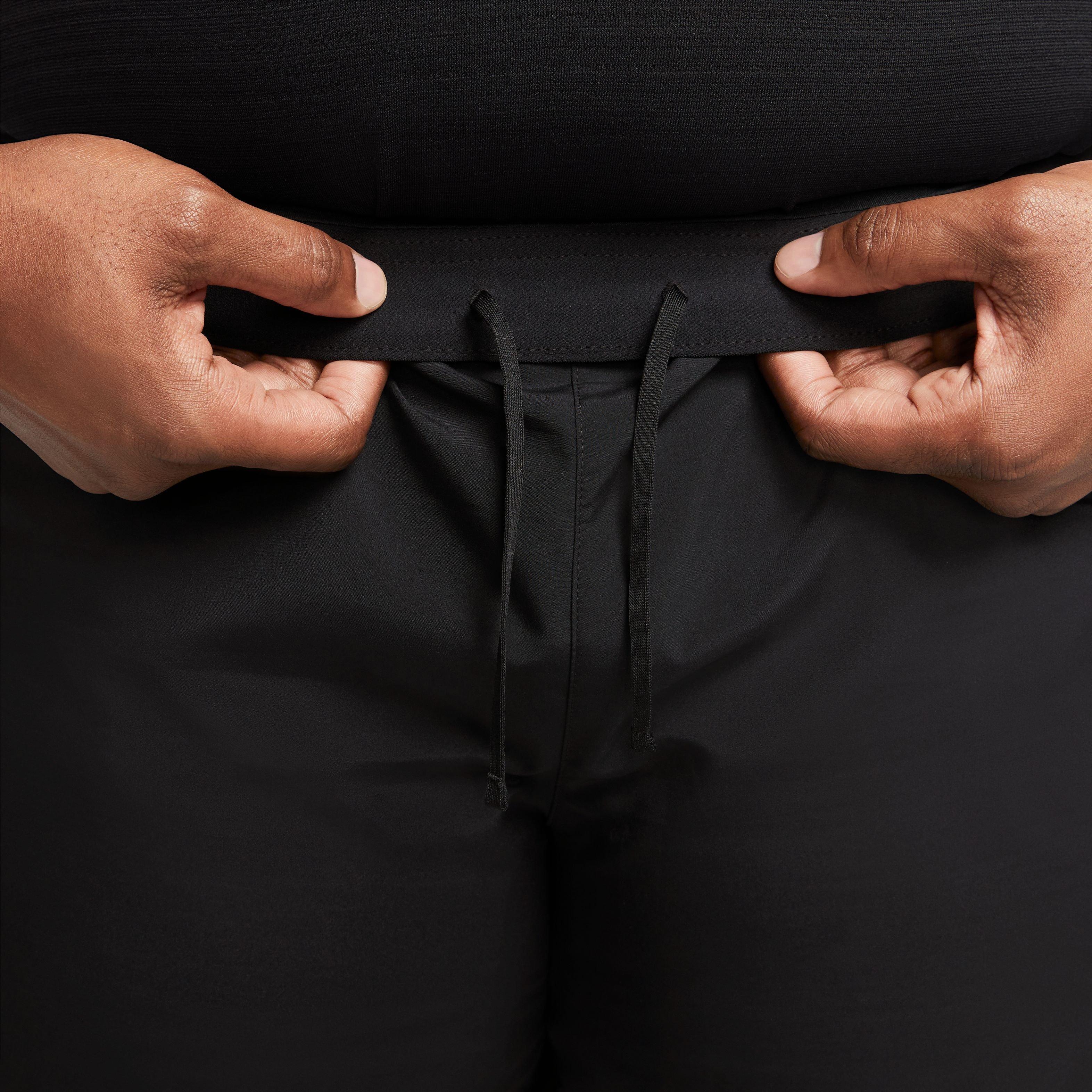 Nike Men's Dri-FIT Challenger Brief-Lined Running Shorts-Black - BLACK Thumbnail View 13