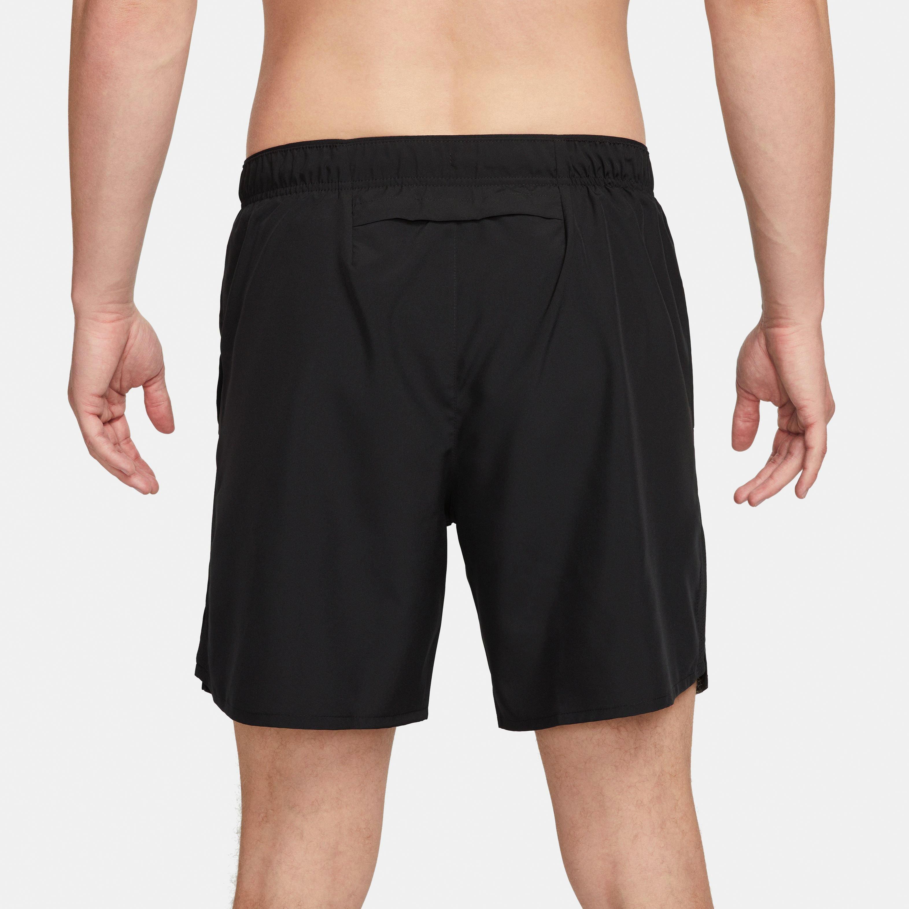 Nike Men's Dri-FIT Challenger Brief-Lined Running Shorts - Black - BLACK Thumbnail View 9