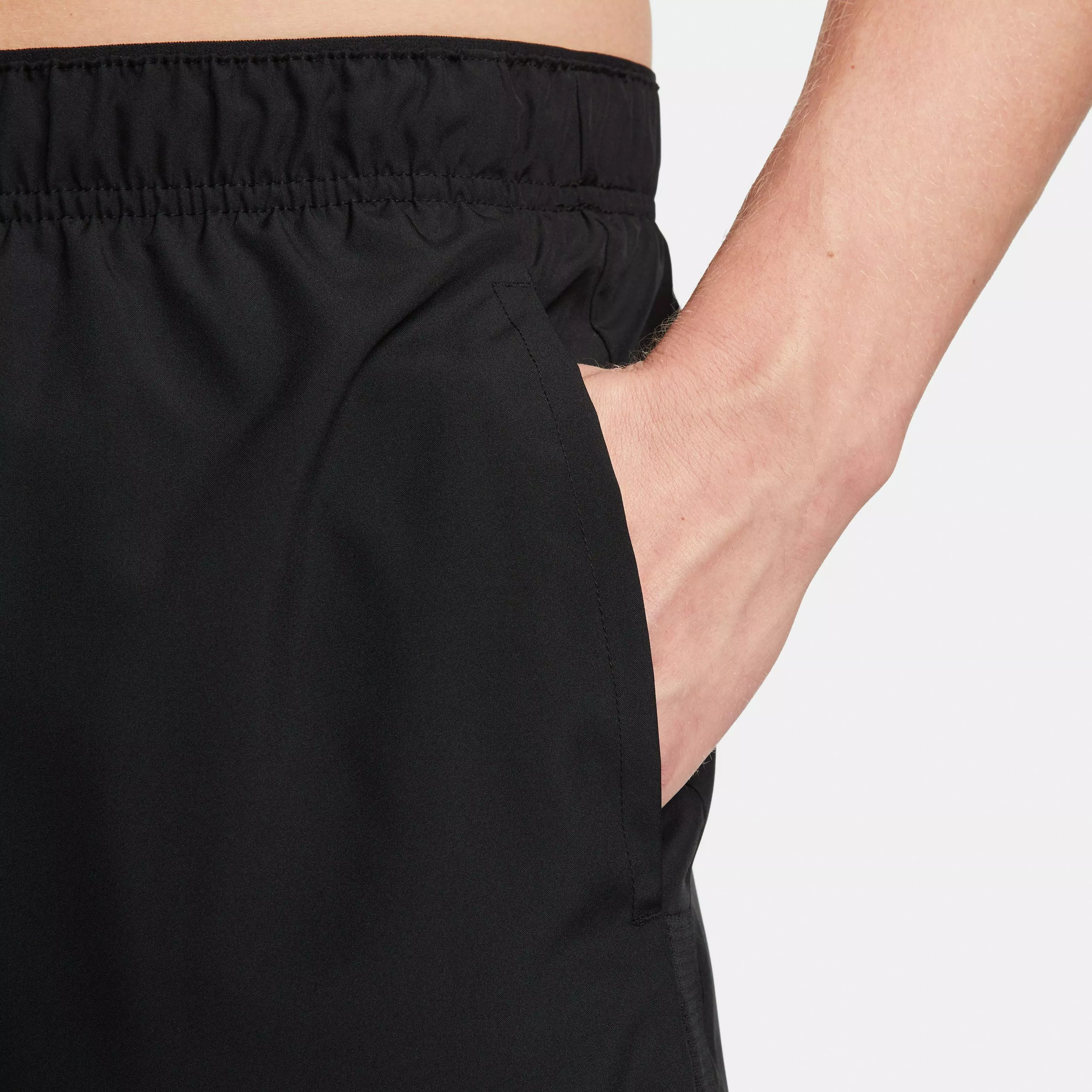 Nike Men's Dri-FIT Challenger Brief-Lined Running Shorts-Black - BLACK