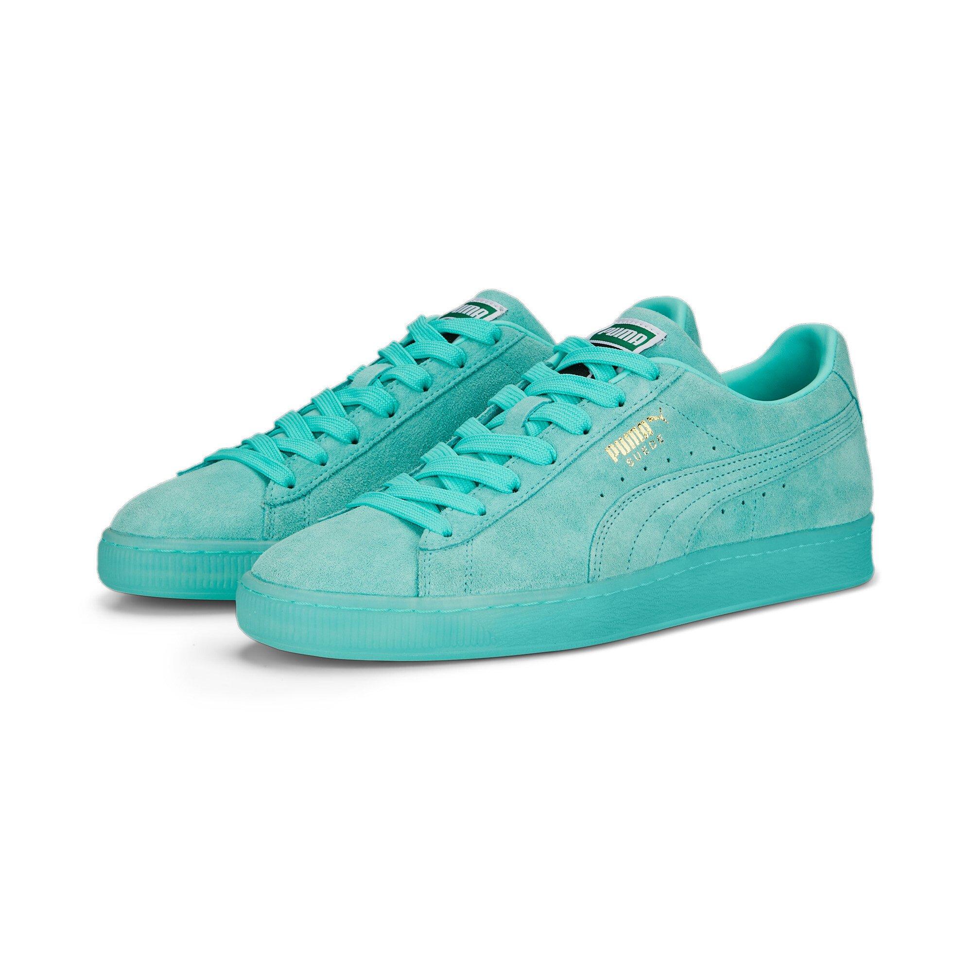 Puma suede hot sale mint