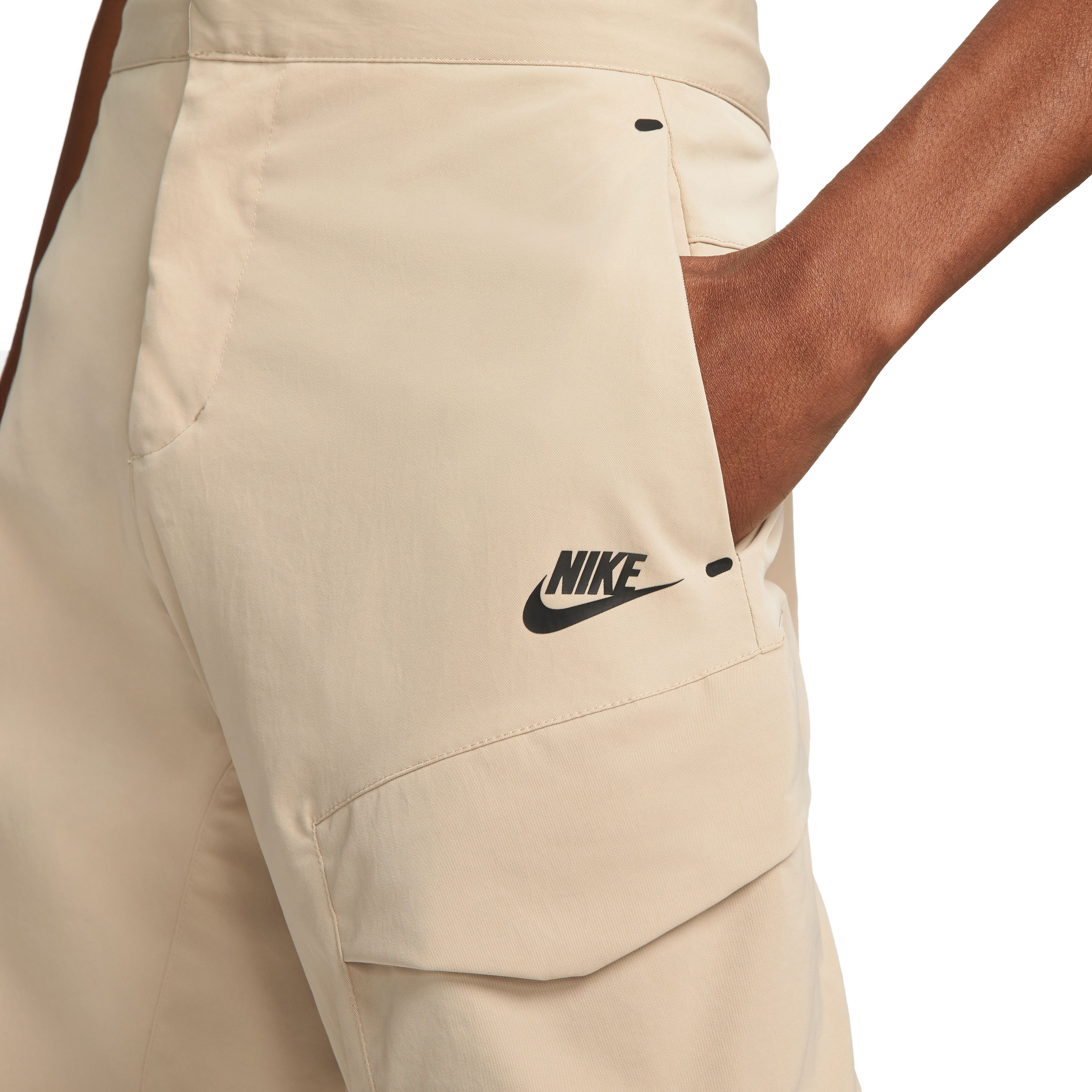 Nike Men's Sportswear Tech Essentials Unlined Cargo Pants-Sand - SAND Thumbnail View 3