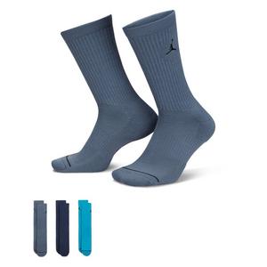 Jordan Everyday Crew Socks (3 Pairs)-Multi-Color