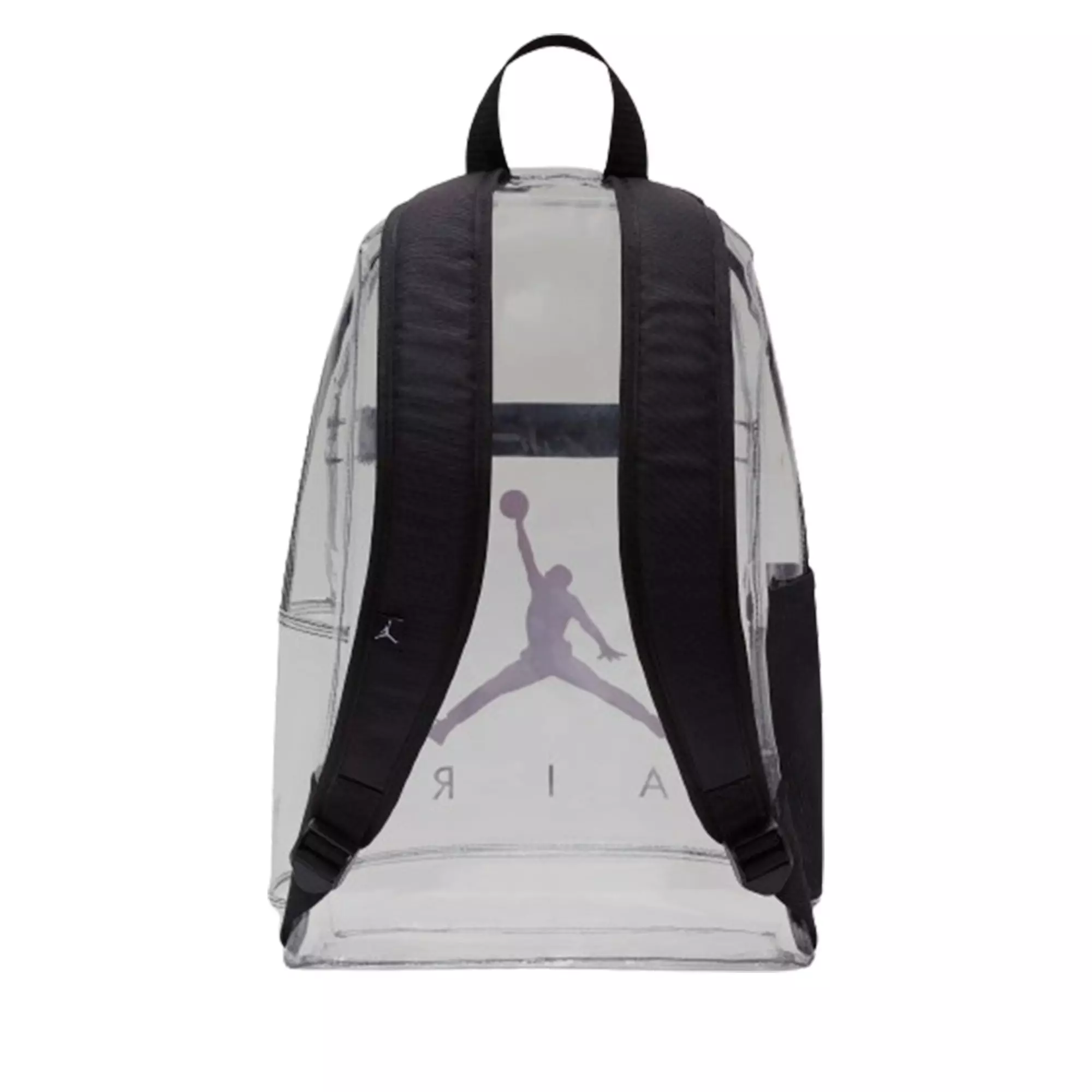 Jordan Air School Clear Backpack - Black/Red - Black