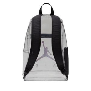Jordan Air School Clear Backpack - Black/Red