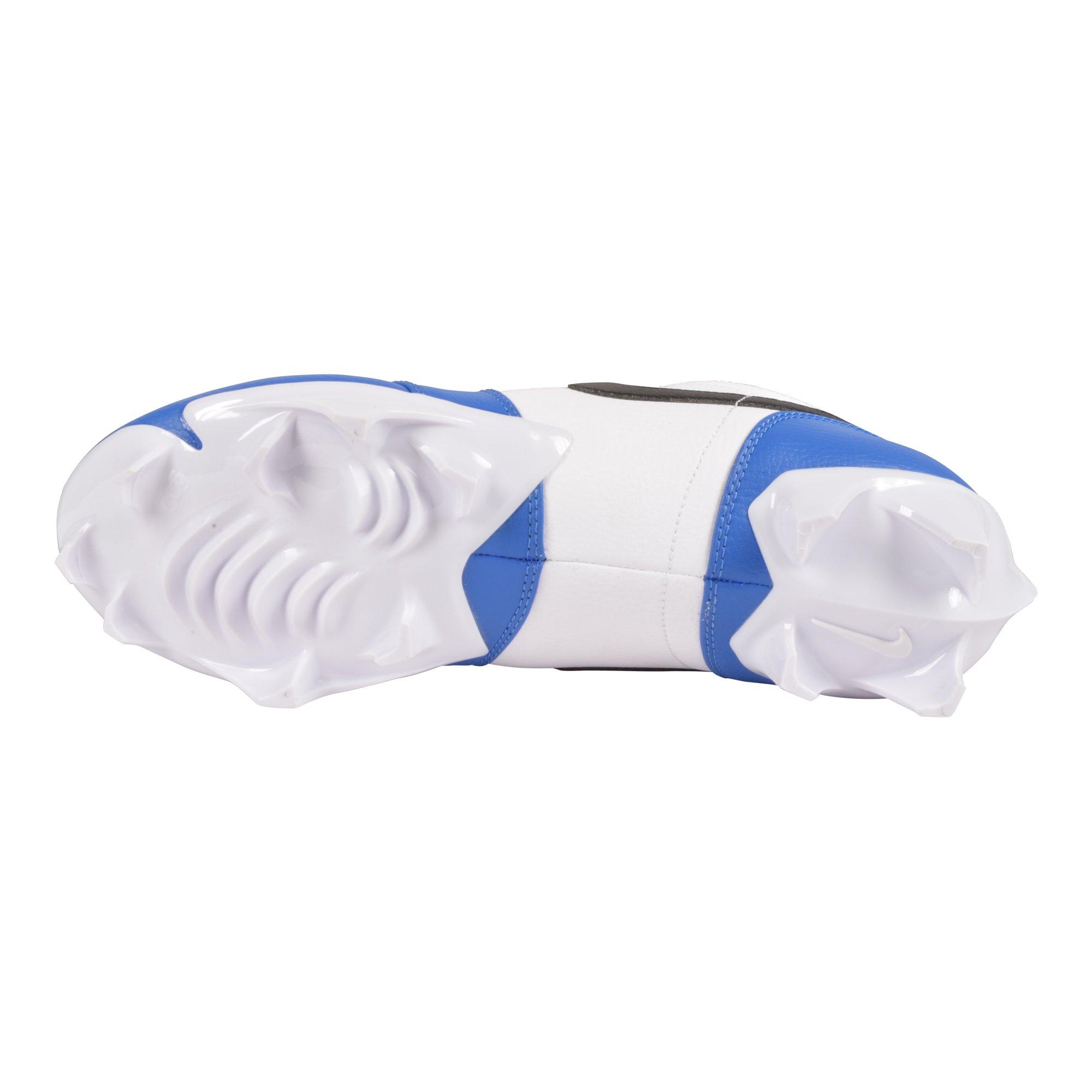 Jordan 1 Low TD "Black/Royal/White" Men's Football Cleat - Black/Royal/White Thumbnail View 4