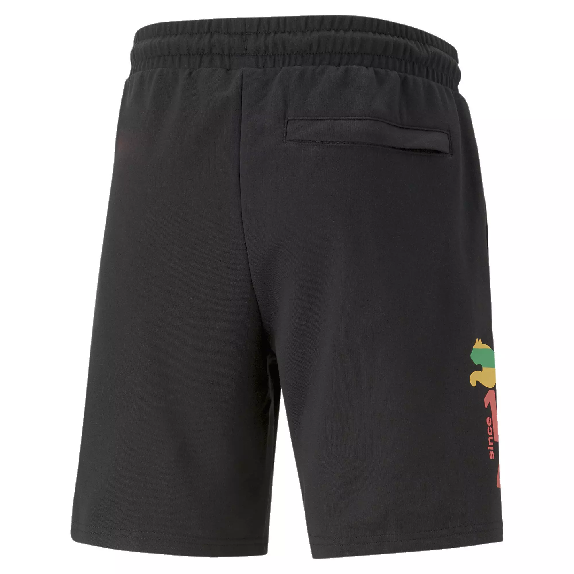 PUMA Men's Worldwide 8" Shorts-Black - BLACK