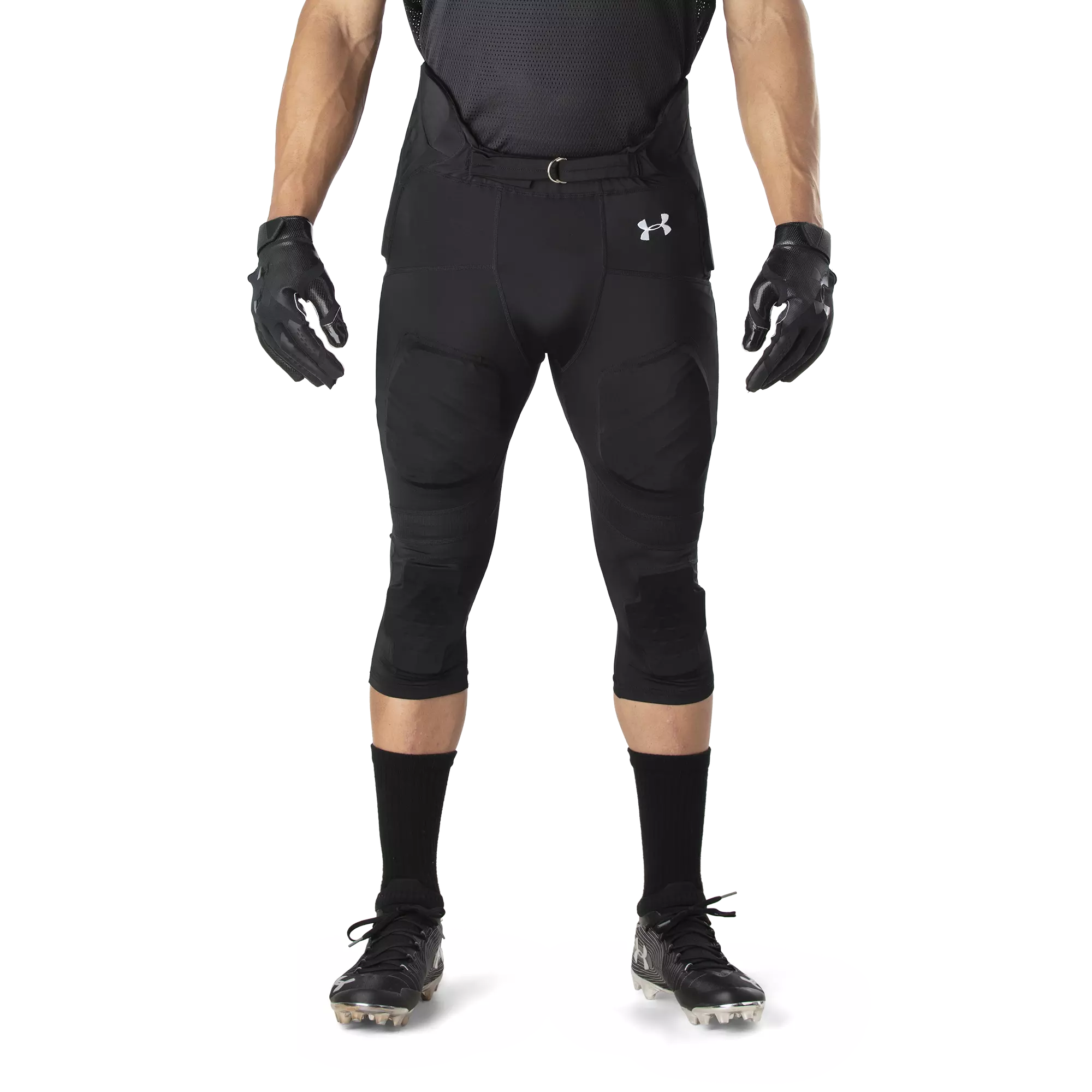 Under Armour Youth Gameday Armour Integrated Football Pant - Black - BLACK