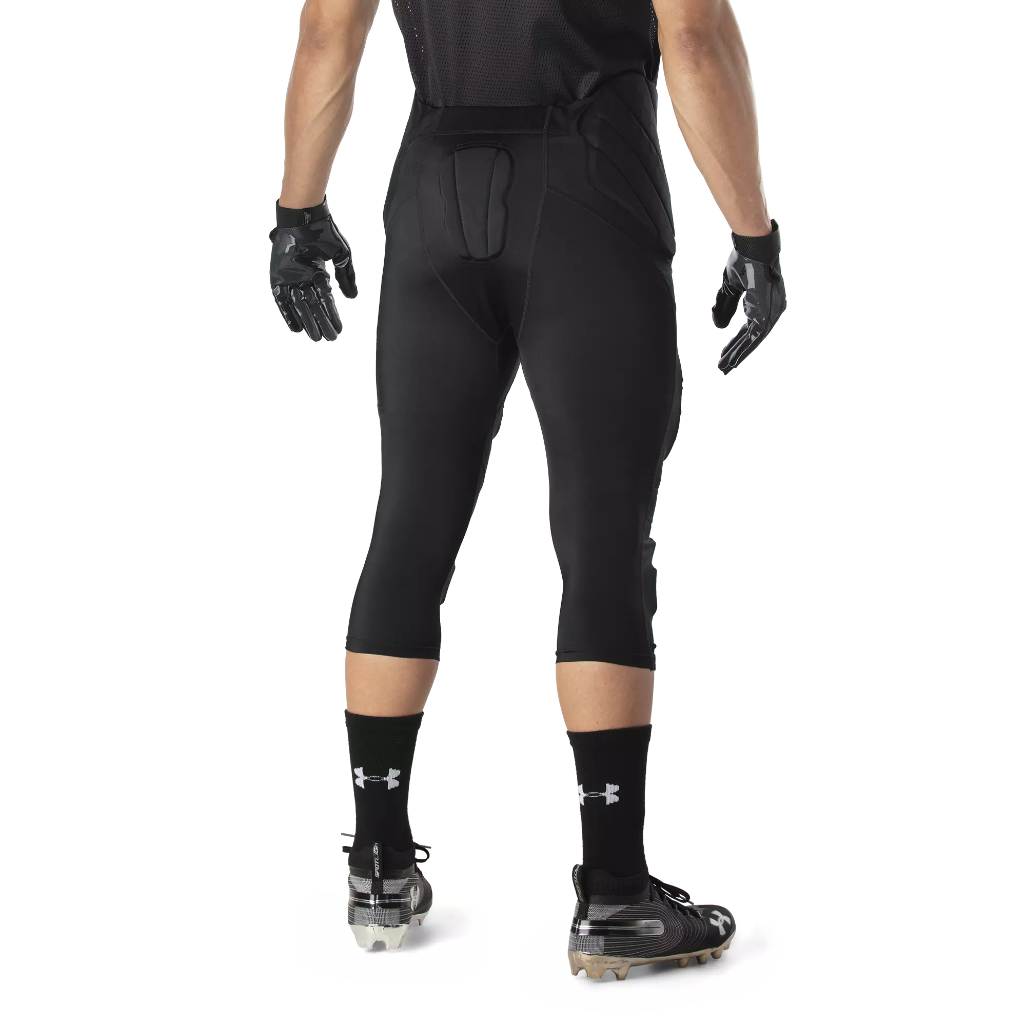 Under Armour Youth Gameday Armour Integrated Football Pant - Black - BLACK