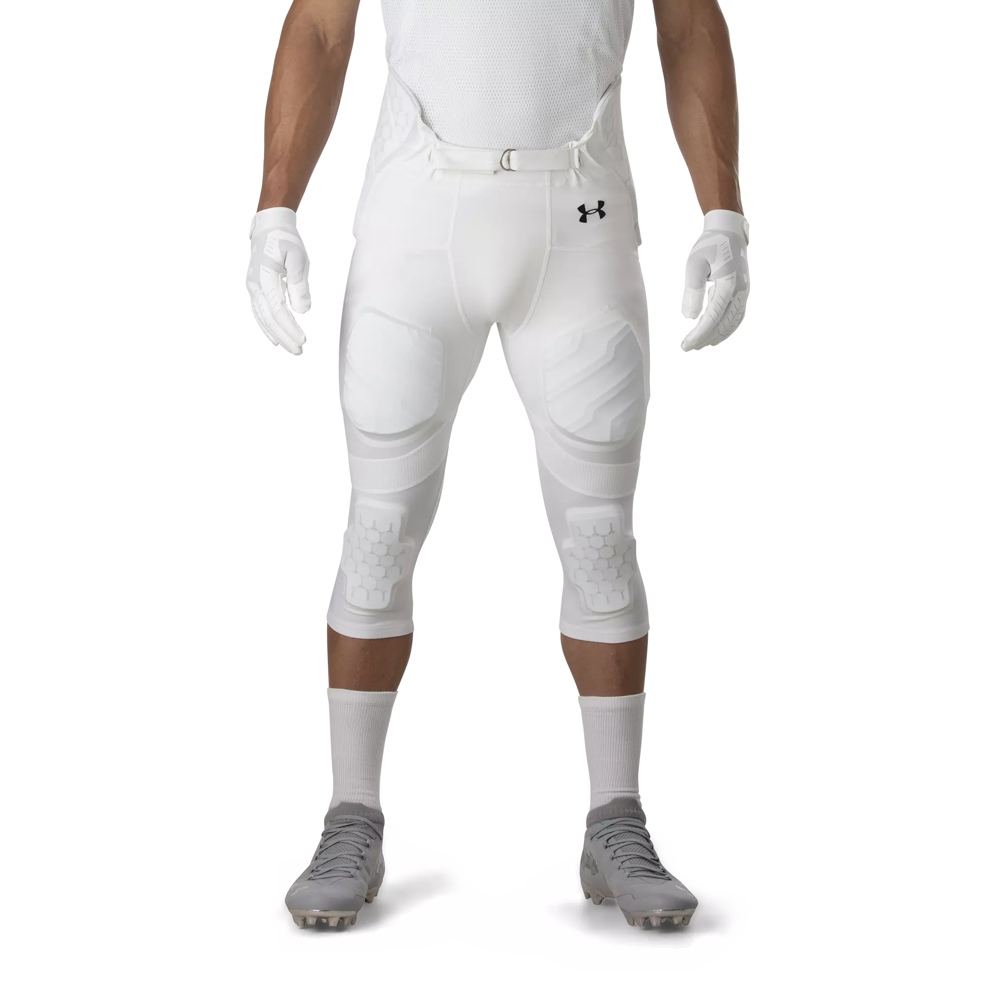 Under Armour Youth Gameday Armour Integrated Football Pant - White